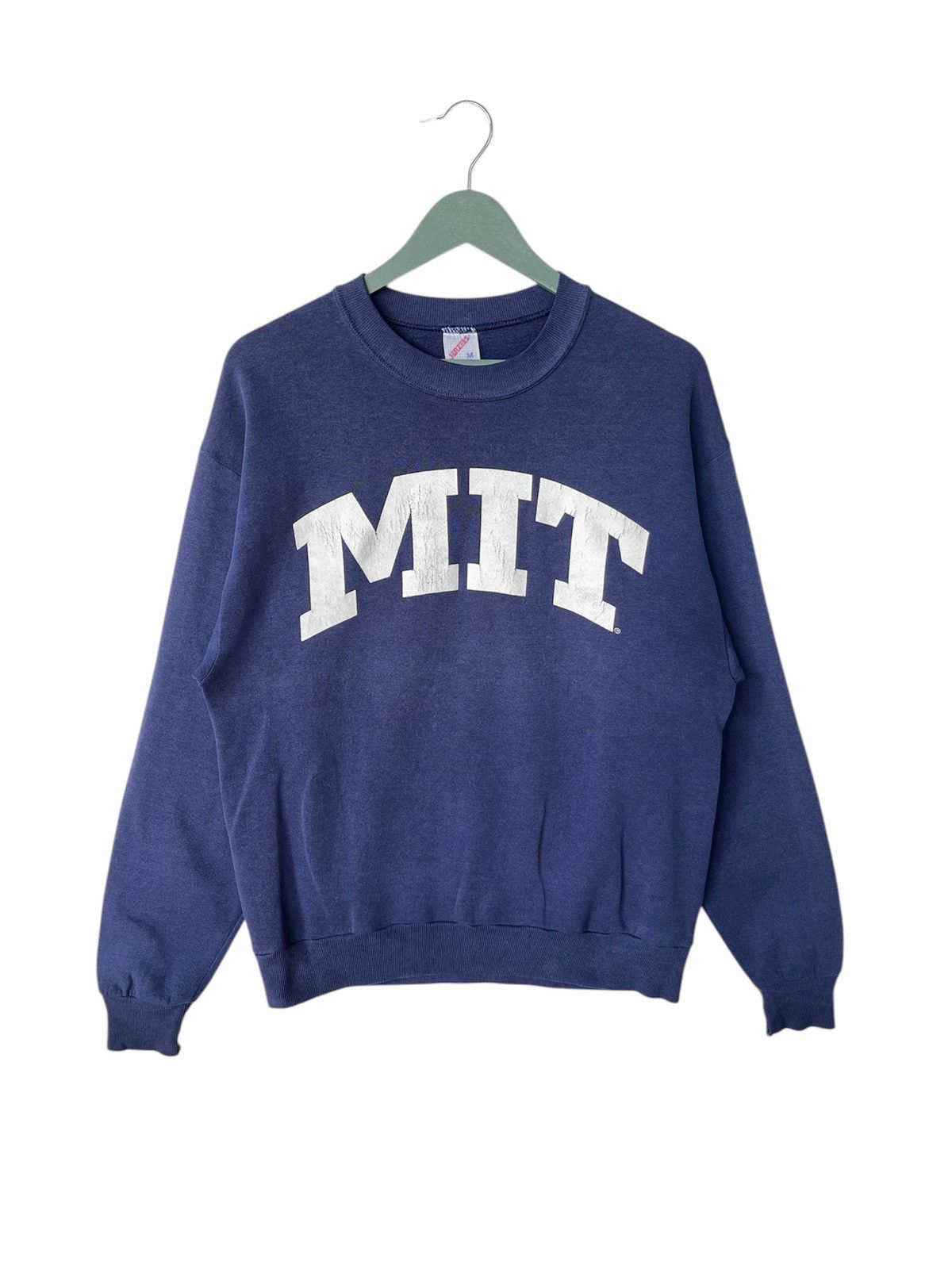 Jerzees Vintage 90s MIT Sweatshirt Size US M / EU 48-50 / 2 - 1 Thumbnail
