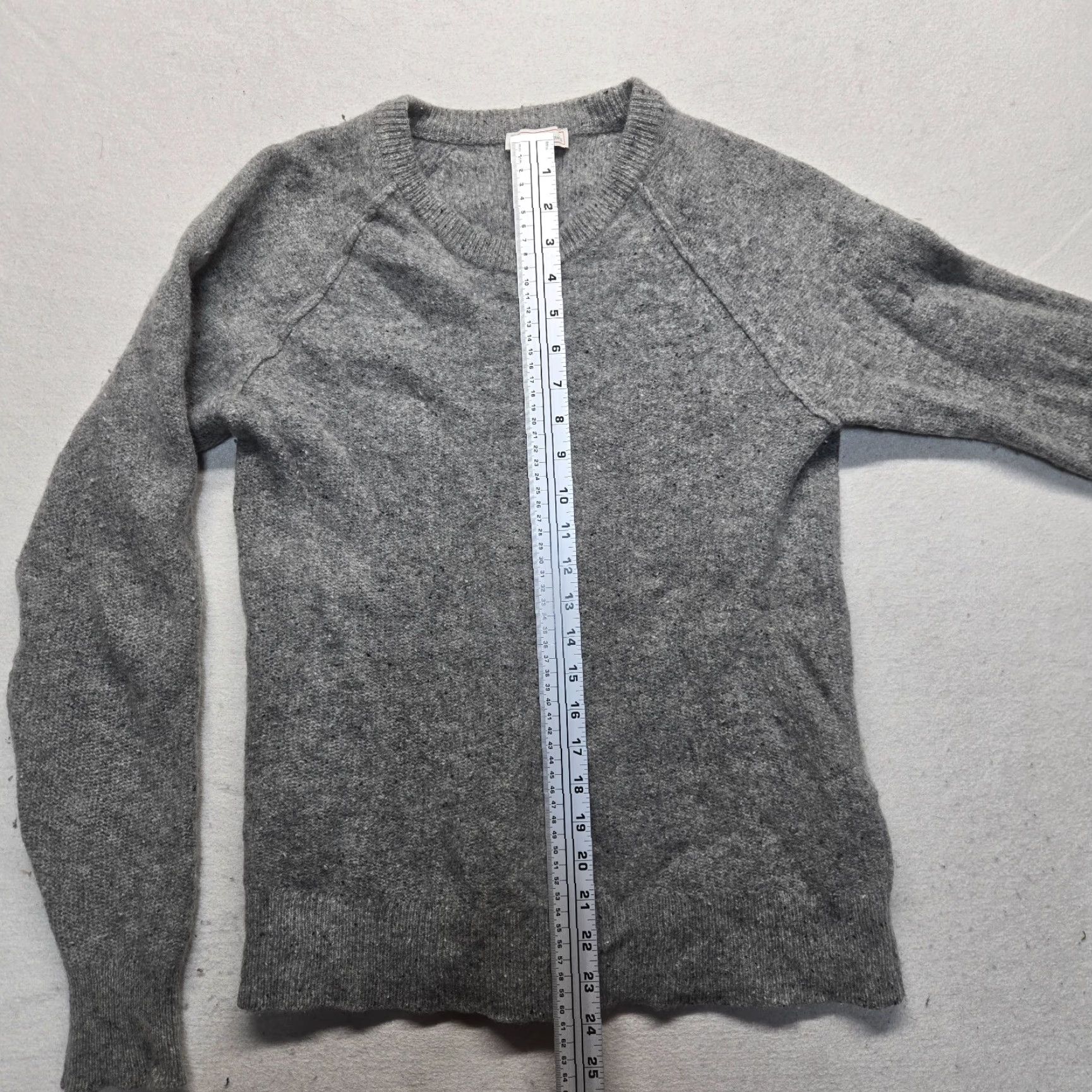 Gap Vintage Gap Sweater Unisex Adults L Gray Wool Acrylic 80s Crew Neck Knit Pullover Size L / US 10 / IT 46 - 6 Thumbnail
