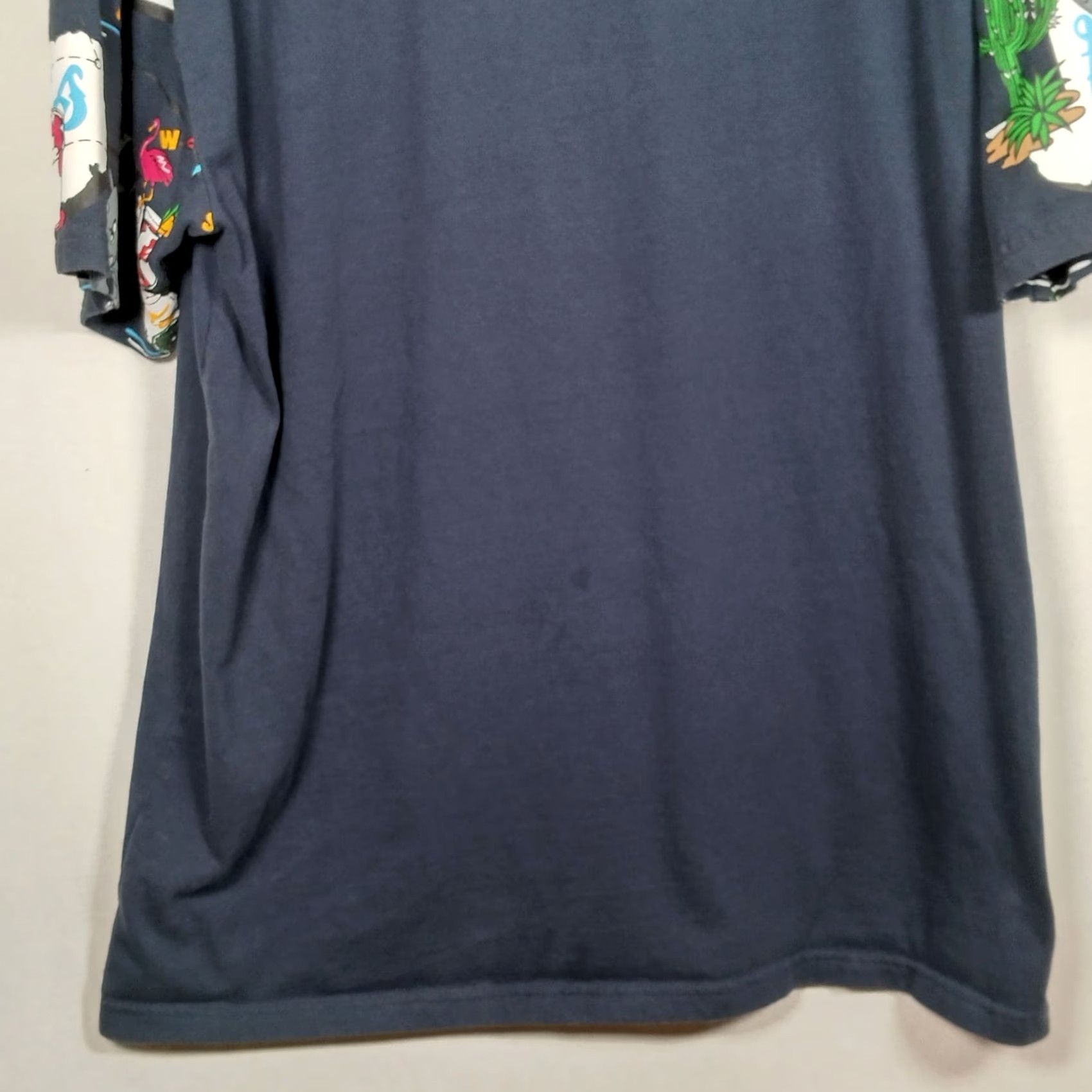 Ecko Unltd. ECKO UNLTD Shirt Men XXL Texas State Blue Cactus Rhino Graphic Streetwear T-Shirt Size US XXL / EU 58 / 5 - 6 Thumbnail