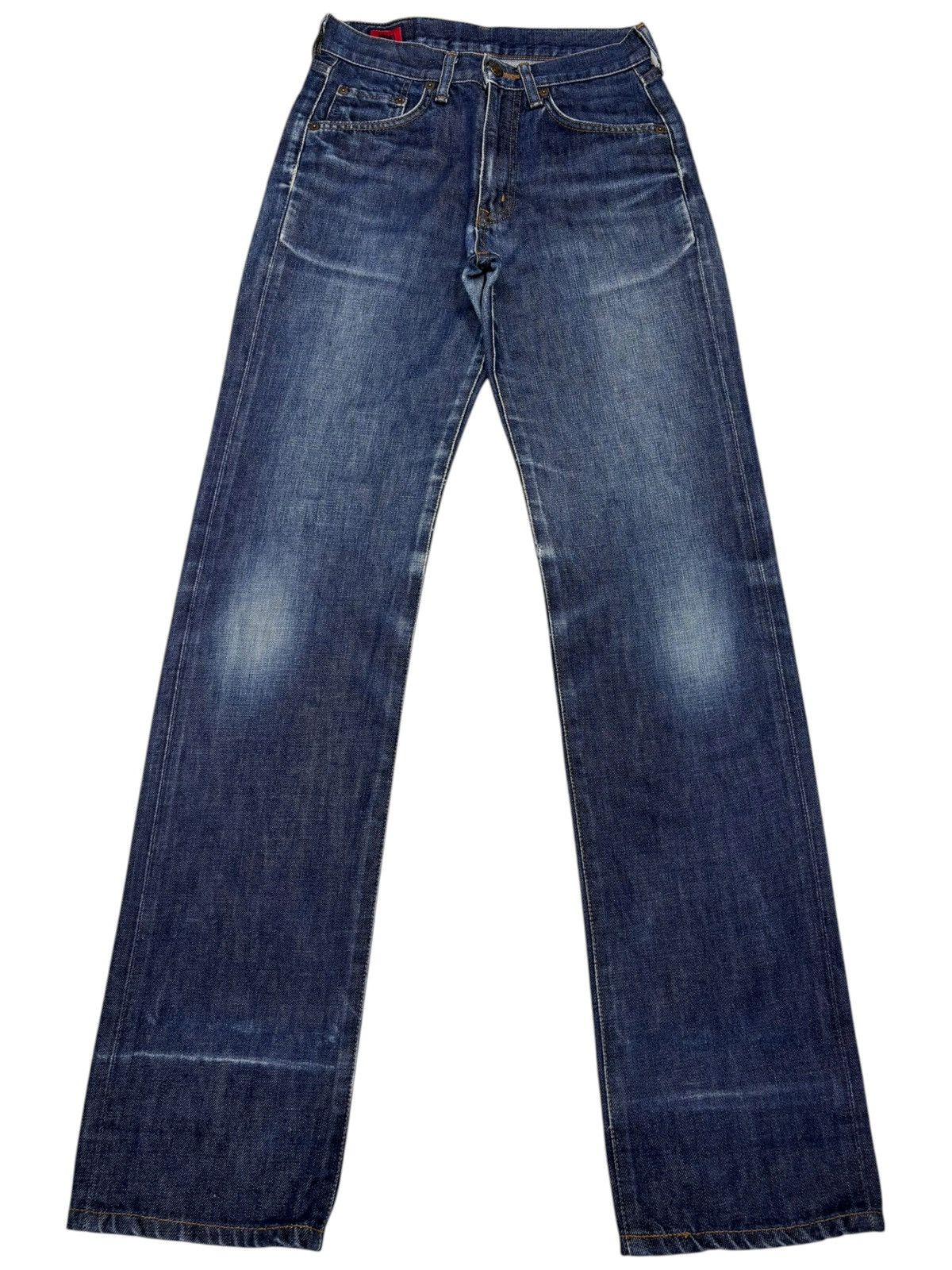 Undercover VINTAGE EDWIN 503zz STRAIGHT CUT DENIM JEANS Size US 27 - 1 Thumbnail