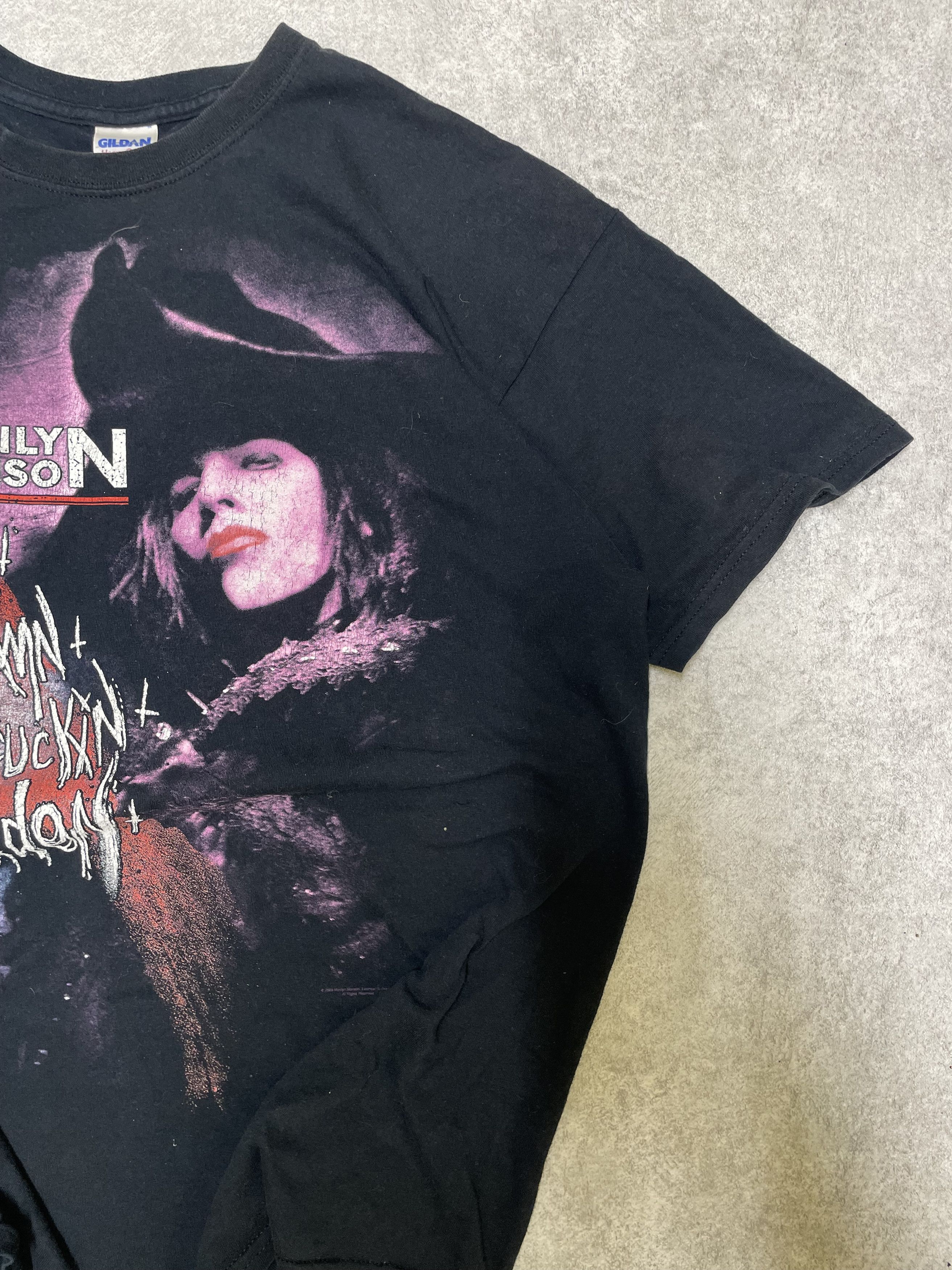 Band Tees × Marilyn Manson World Tour Manson 2000SS Very Rare Obscene Language Size US XL / EU 56 / 4 - 3 Thumbnail