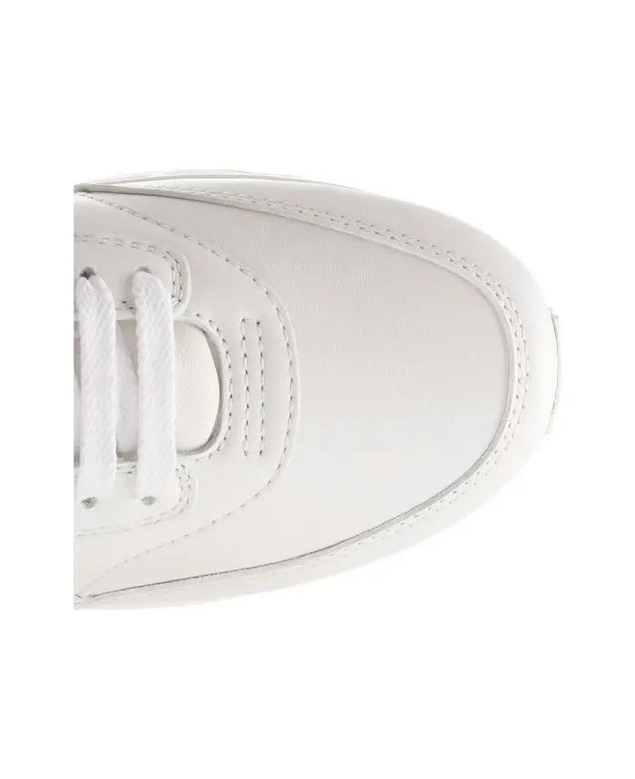 Saint Laurent Paris oc11z0526 757319 Bump Sneakers In Smooth Leather in White Size US 7.5 / EU 40-41 - 5 Thumbnail