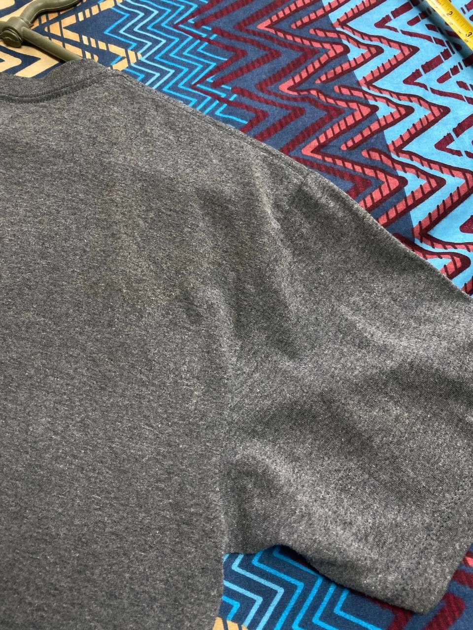 Fox Racing × Vintage Fox Racing Black T-Shirt Grey Camo Logo Classic Vintage Size US XL / EU 56 / 4 - 17 Thumbnail