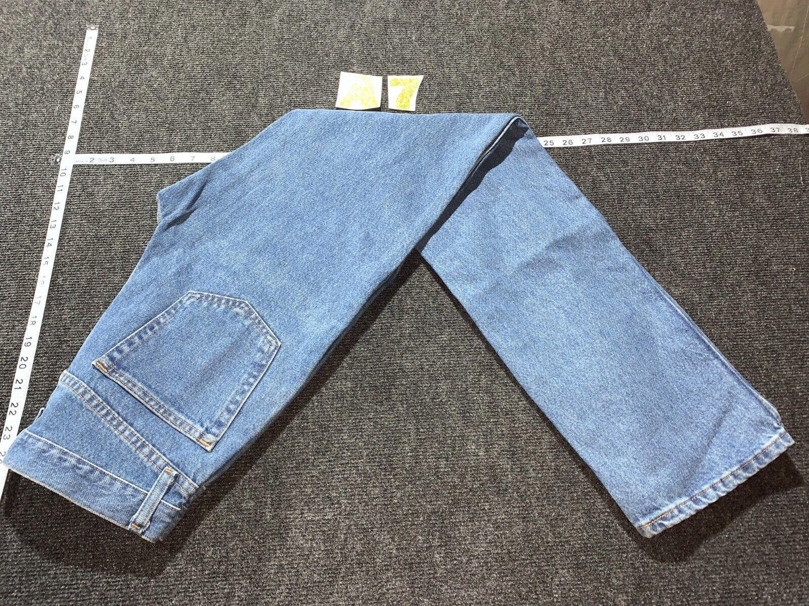 Rustler RUSTLER JEANS MEN'S 30X34 BLUE STRAIGHT LEG DENIM PANTS Size US 30 / EU 46 - 2 Thumbnail