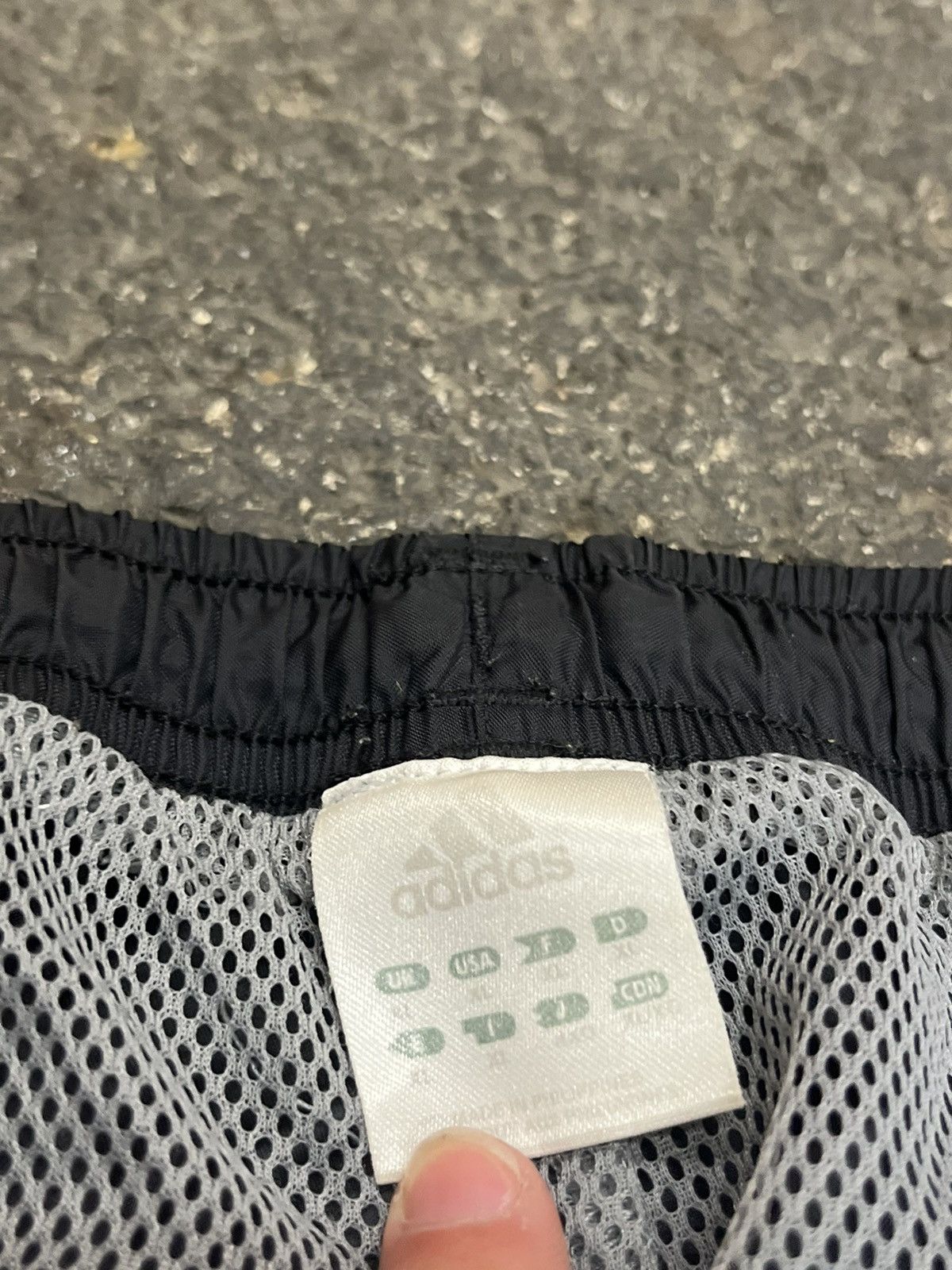 Adidas × Vintage Adidas track pants y2k baggy fit wide leg sporty hyper rare Size US 34 / EU 50 - 6 Thumbnail