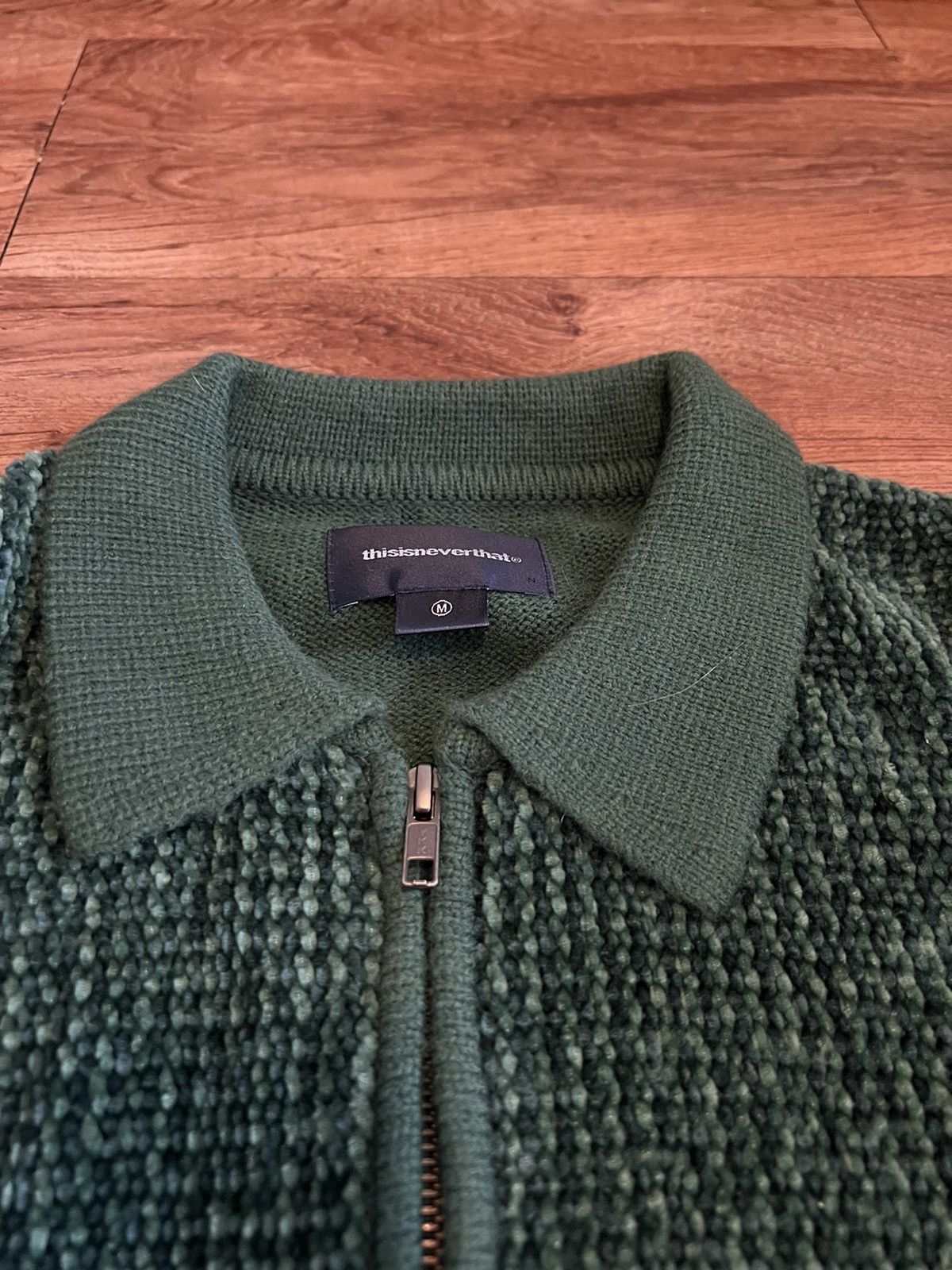 thisisneverthat Knit zip up jacket. Size US M / EU 48-50 / 2 - 4 Thumbnail
