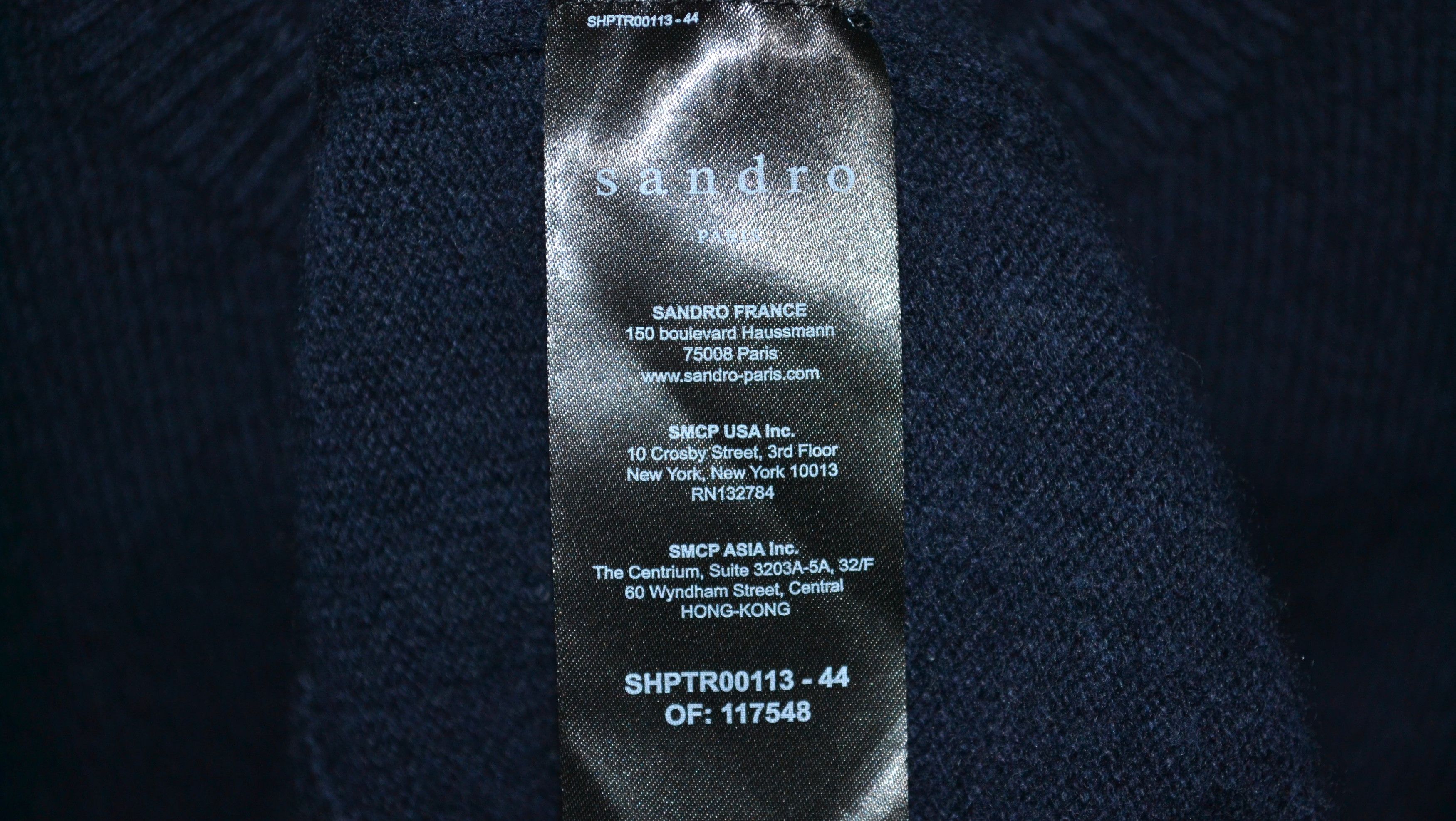Sandro Sandro Peace Wool Sweater Size US S / EU 44-46 / 1 - 6 Thumbnail