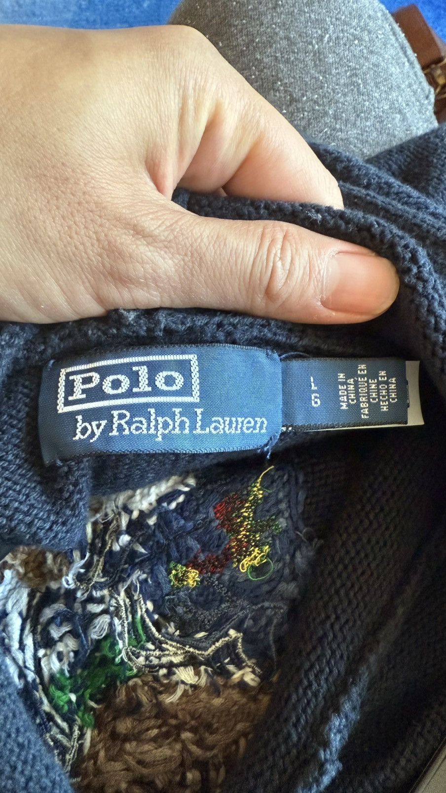 Ralph Lauren Ralph Lauren Polo Bear Hoodie Size US L / EU 52-54 / 3 - 3 Thumbnail