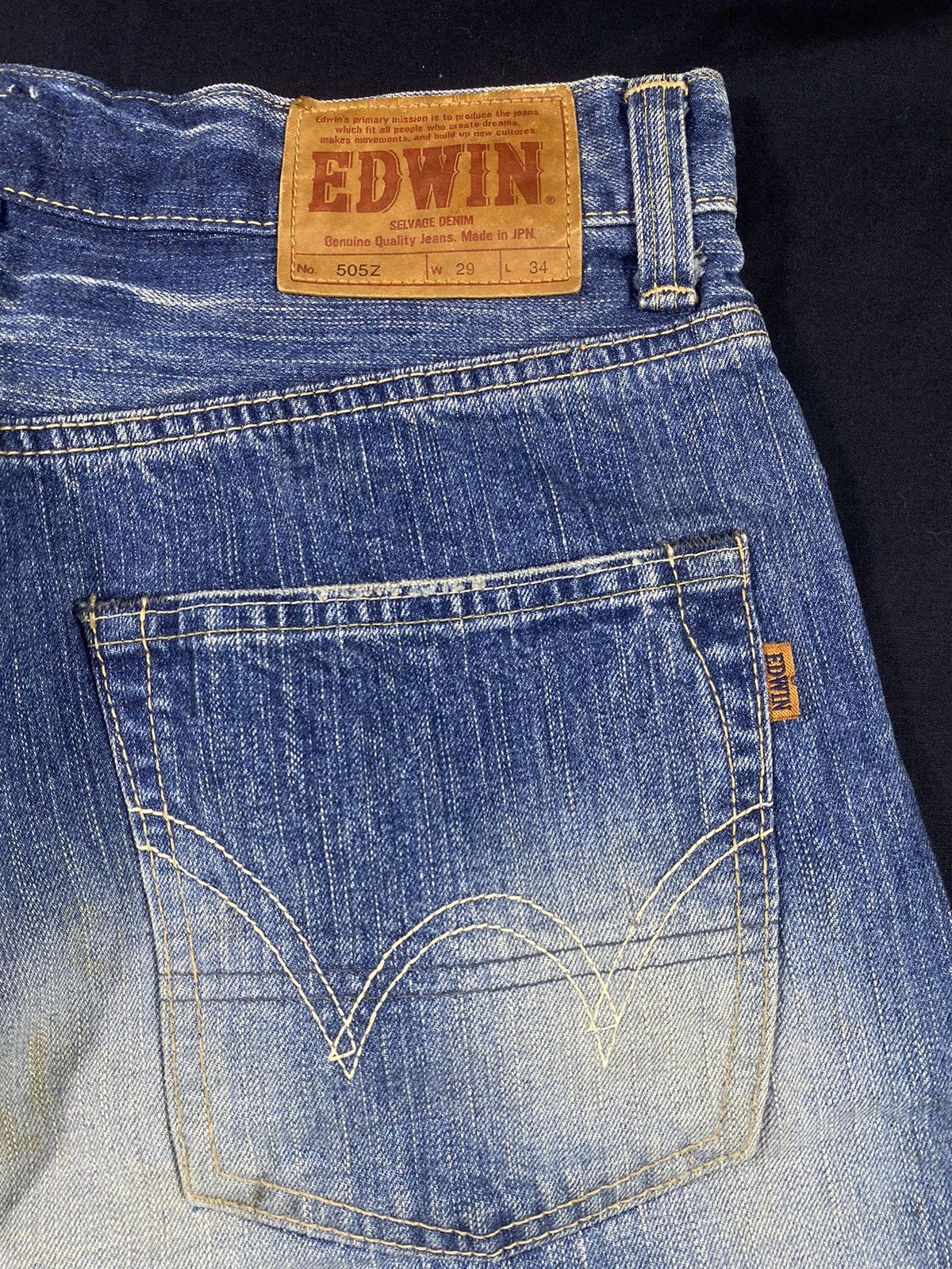 Edwin japanese Edwin selvage denim pants Size US 29 - 9 Thumbnail