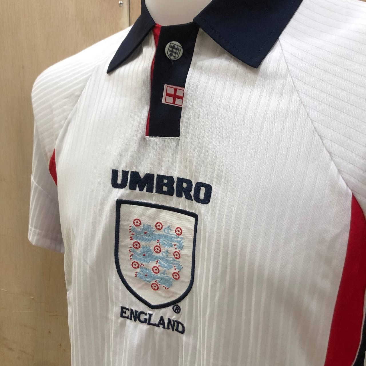 Vintage Vintage Jersey England 1998s Size US XL / EU 56 / 4 - 2 Thumbnail