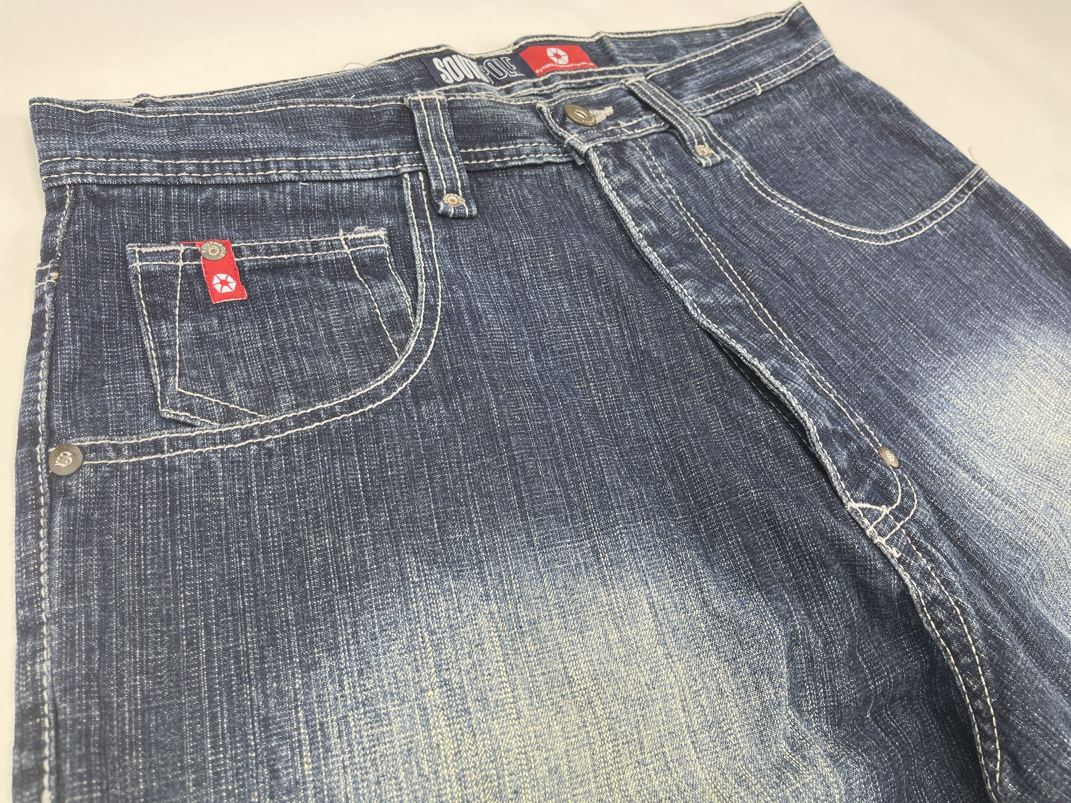 Southpole Southpole jeans shorts, vintage hip hop baggy South Pole, 32 Size US 32 / EU 48 - 8 Thumbnail