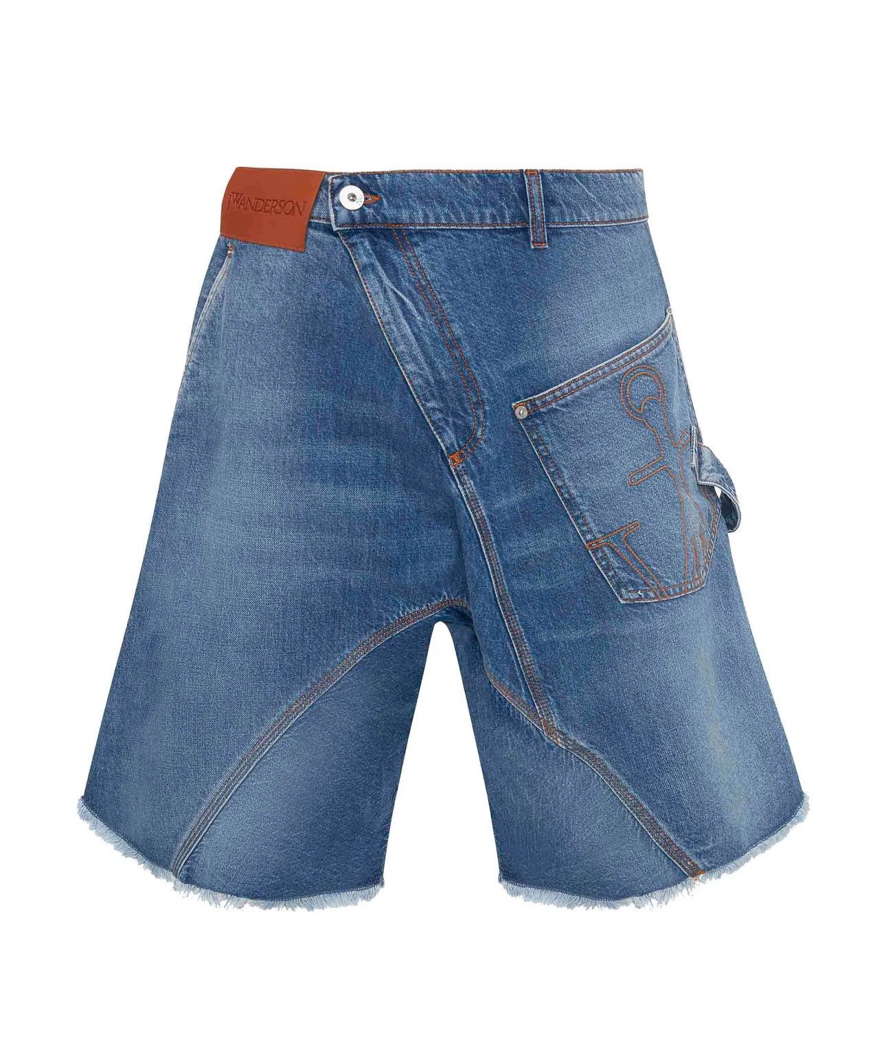 JW Anderson JW Anderson Twisted Denim Shorts Size US 34 / EU 50 - 1 Thumbnail
