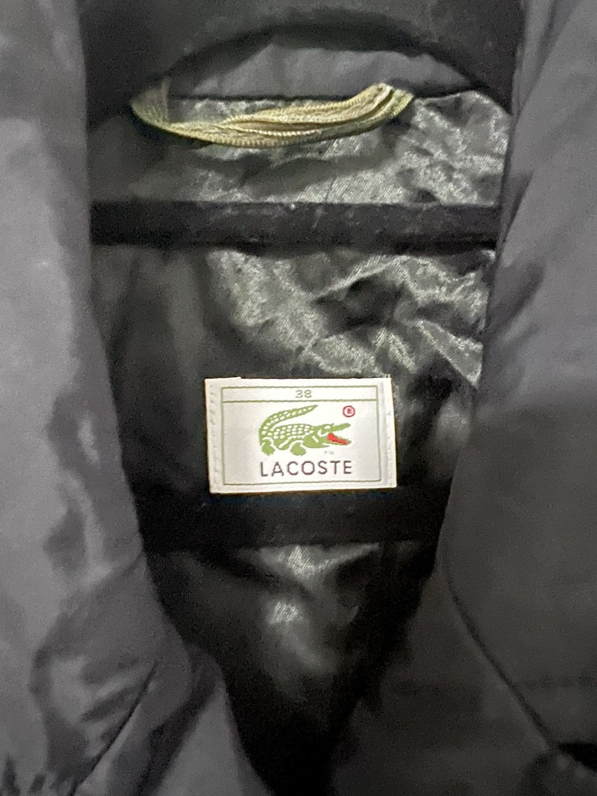 Lacoste Black lacoste parka M trench jacket Size M / US 6-8 / IT 42-44 - 2 Thumbnail