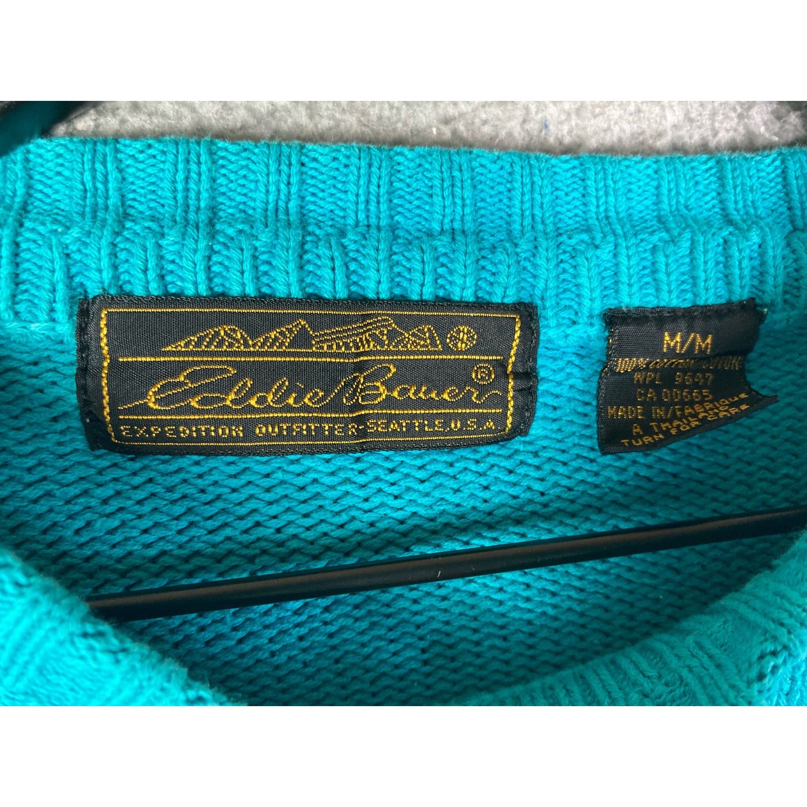Eddie Bauer Vintage Sweater Eddie Bauer Knit Womens Pullover Garden M Size M / US 6-8 / IT 42-44 - 2 Thumbnail