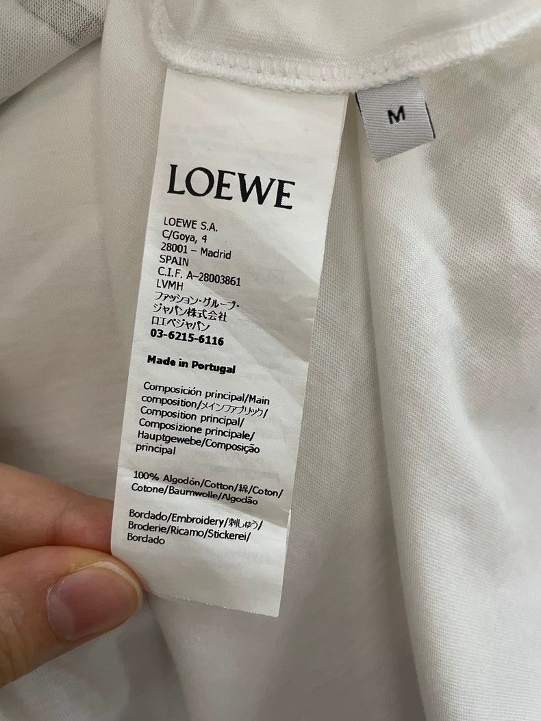 Loewe LOEWE White Hal's Moving Castle co-branded logo short slee Size M / US 6-8 / IT 42-44 - 4 Thumbnail