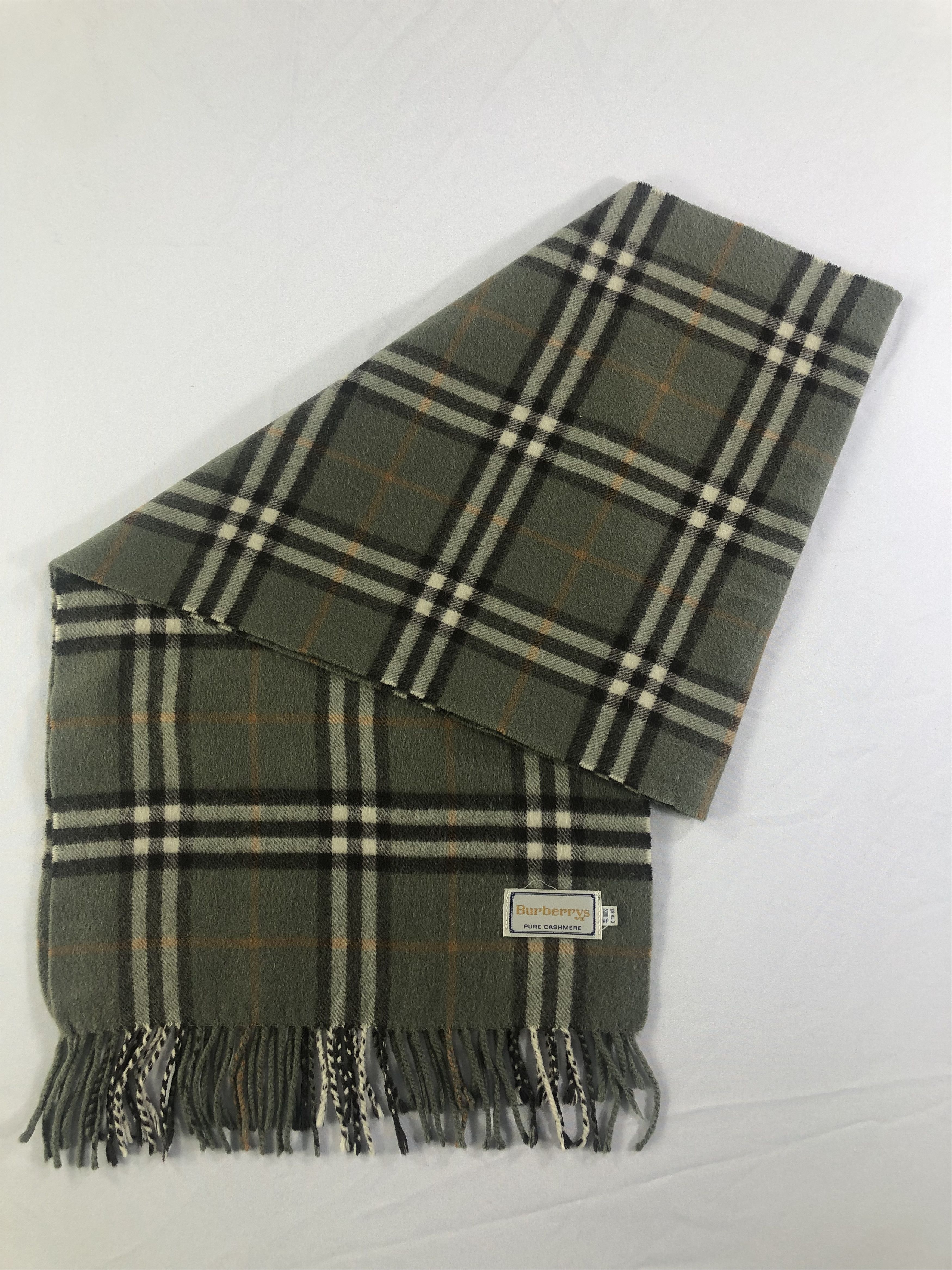 Burberry Burberry Pure Cashmere Scarf / Muffler / Neckwear Size ONE SIZE - 5 Thumbnail