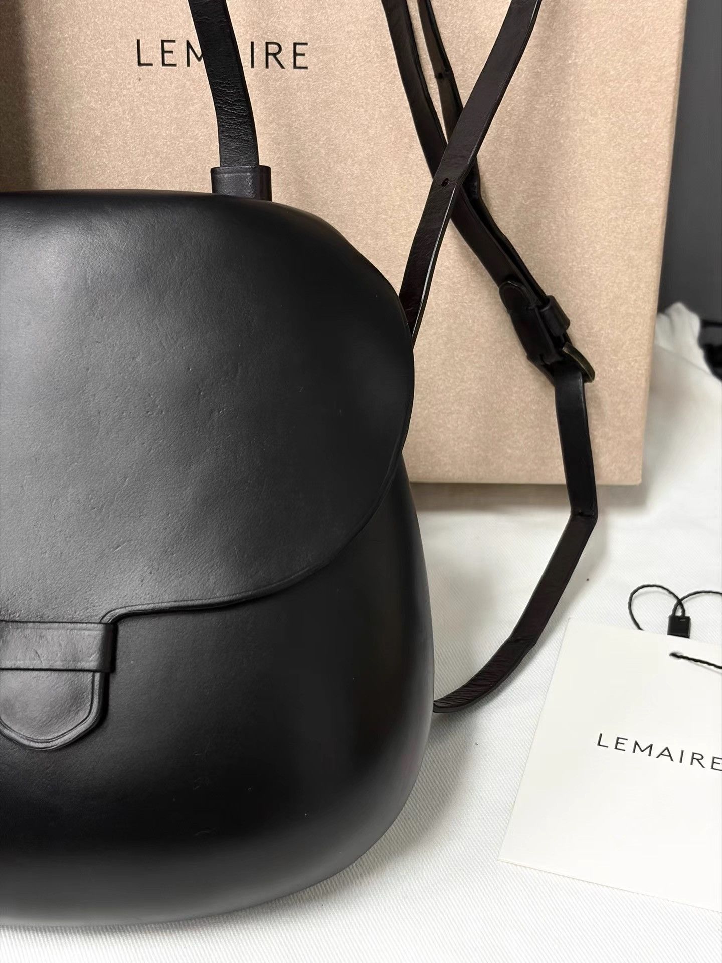 Lemaire Lemaire 18SS Tacco Bag Saddle Bag K34 Size ONE SIZE - 4 Thumbnail