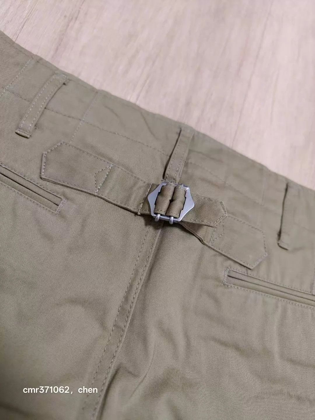 Visvim visvim 18ss chino short olive 2 new wash distressed Size US 30 / EU 46 - 7 Thumbnail