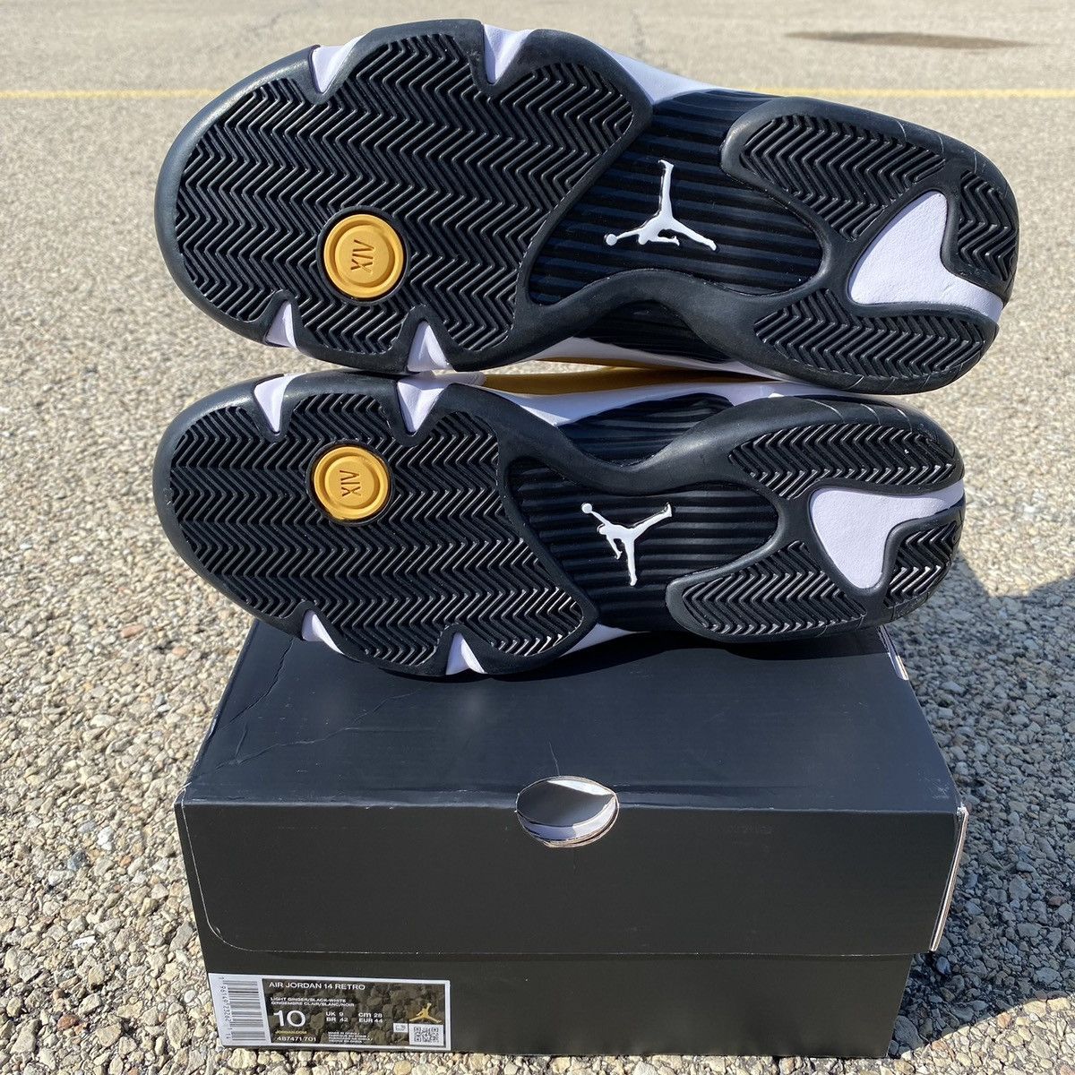 Jordan Brand Nike Air Jordan 14 Retro Ginger 2022 487471-701 Mens 10 NEW Size US 10 / EU 43 - 7 Thumbnail