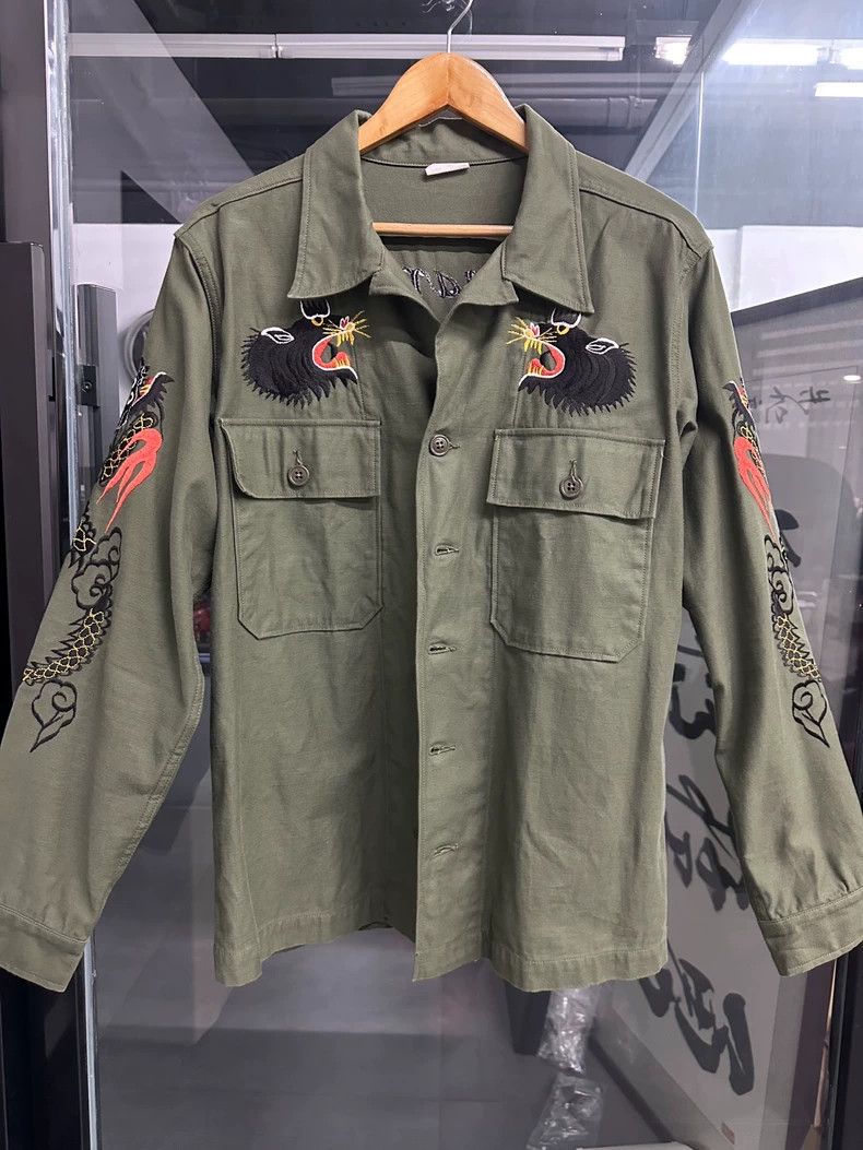 The Real McCoy's The Real McCoy Embroidered Shirt Size US XL / EU 56 / 4 - 1 Thumbnail