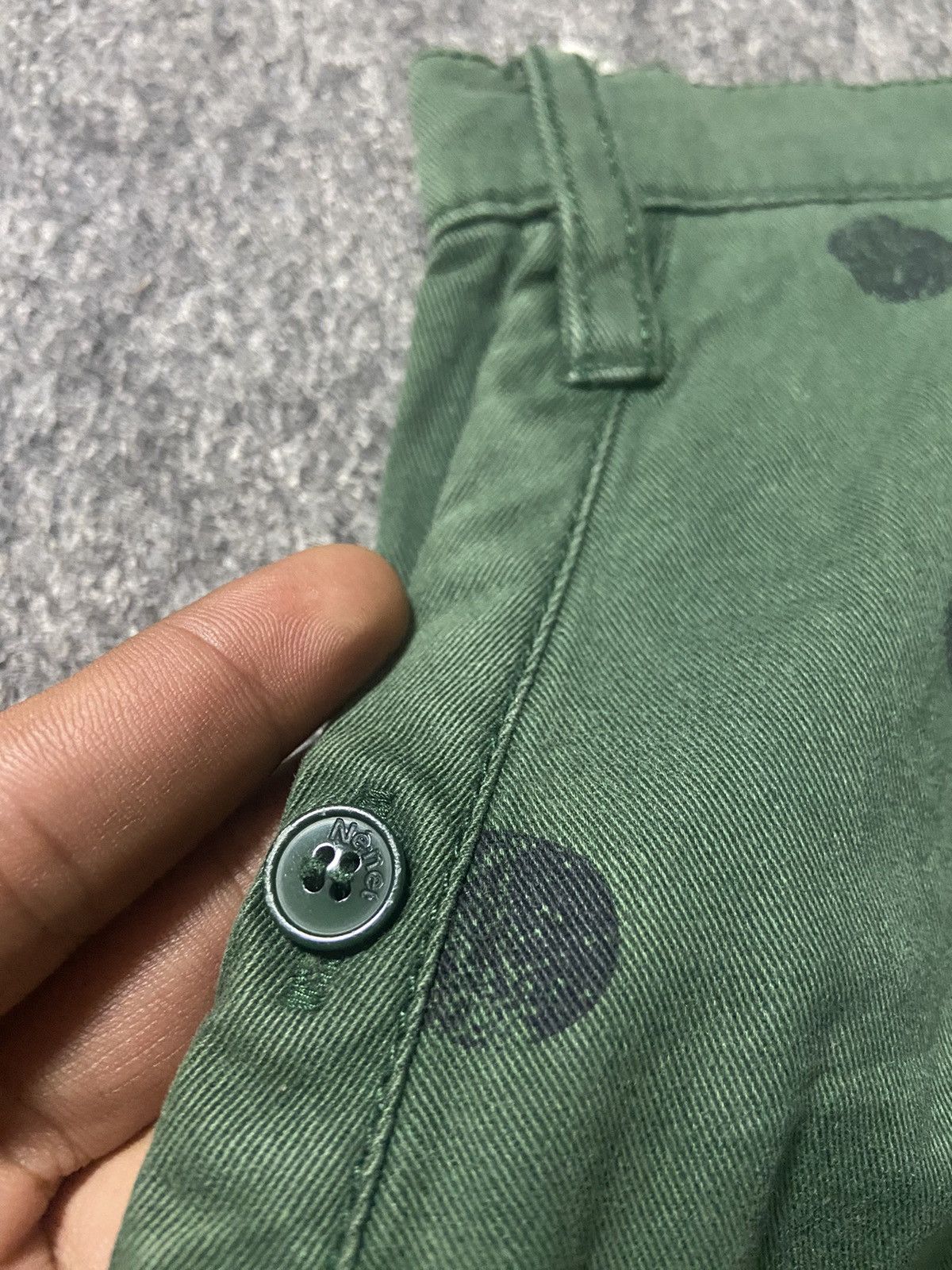 Issey Miyake × Japanese Brand × Ne-Net VTG ne-net by issey miyake work pants polka Size US 28 / EU 44 - 5 Thumbnail