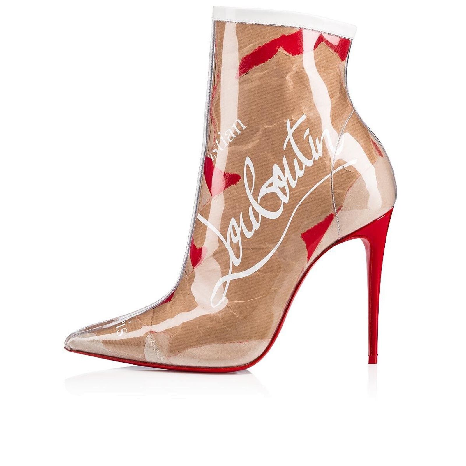 Christian Louboutin Christian Louboutin So Kate Booty 100 Loubi Kraft PVC Heel Size US 6 / IT 36 - 3 Thumbnail