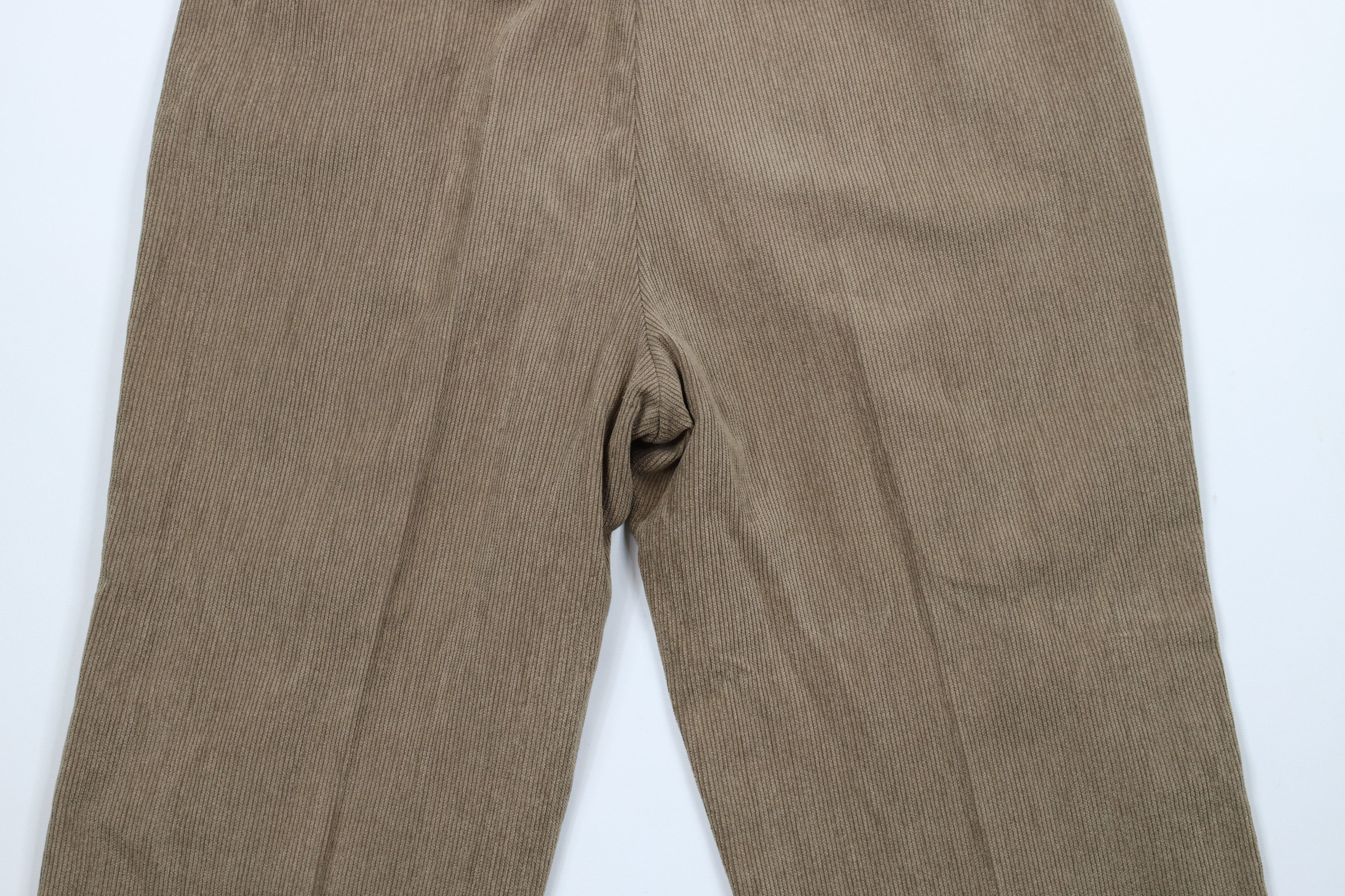 St. Croix × Vintage Vintage 90s St Croix Wide Leg Wool Blend Corduroy Pants Size US 38 / EU 54 - 10 Thumbnail