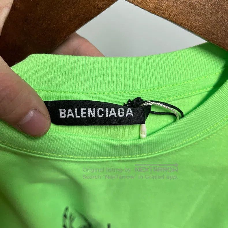 Balenciaga Balenciaga Wheat pattern short-sleeve Size US L / EU 52-54 / 3 - 3 Thumbnail