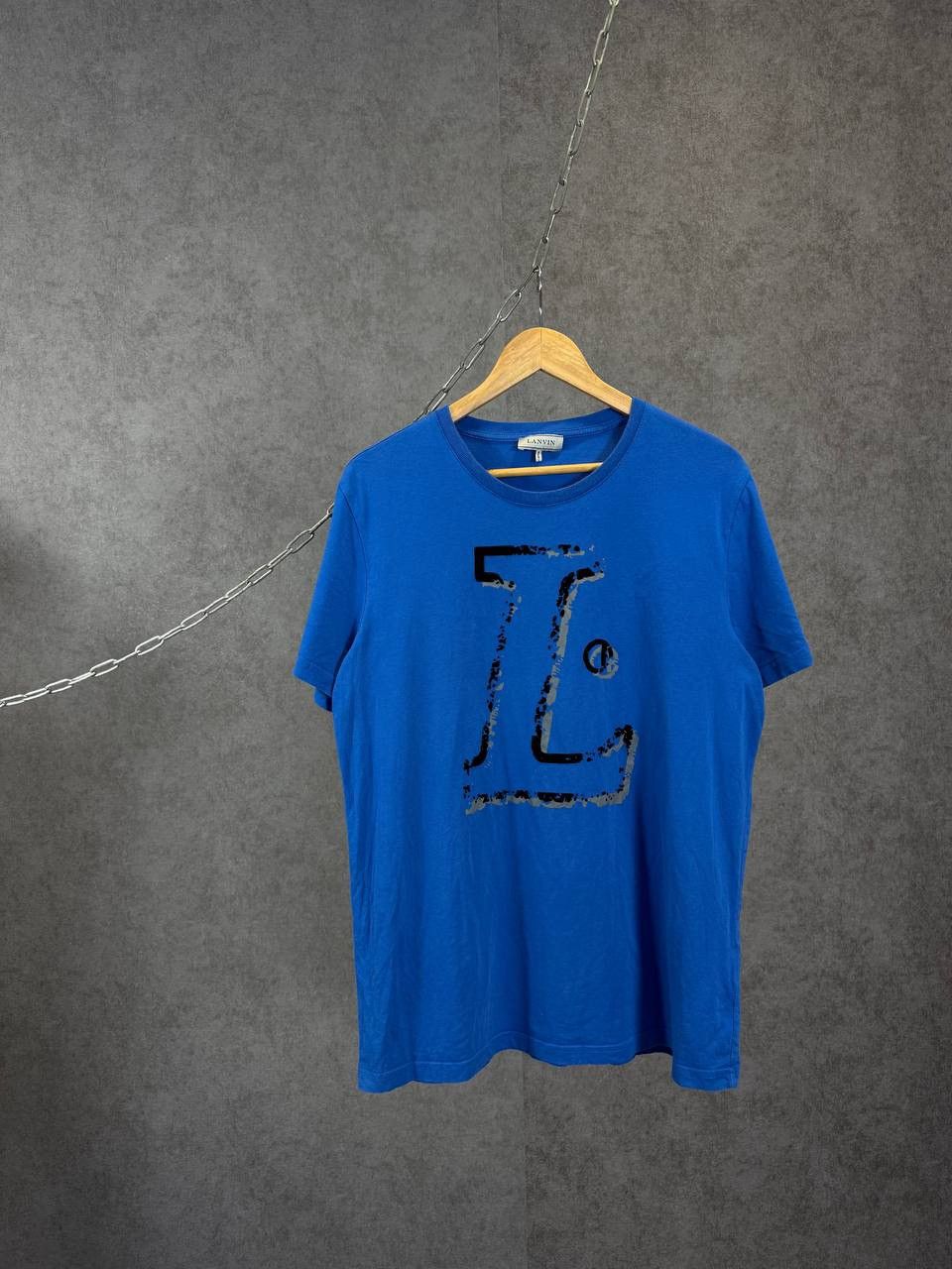 Lanvin Lanvin luxury designer logo tee Size US L / EU 52-54 / 3 - 1 Thumbnail