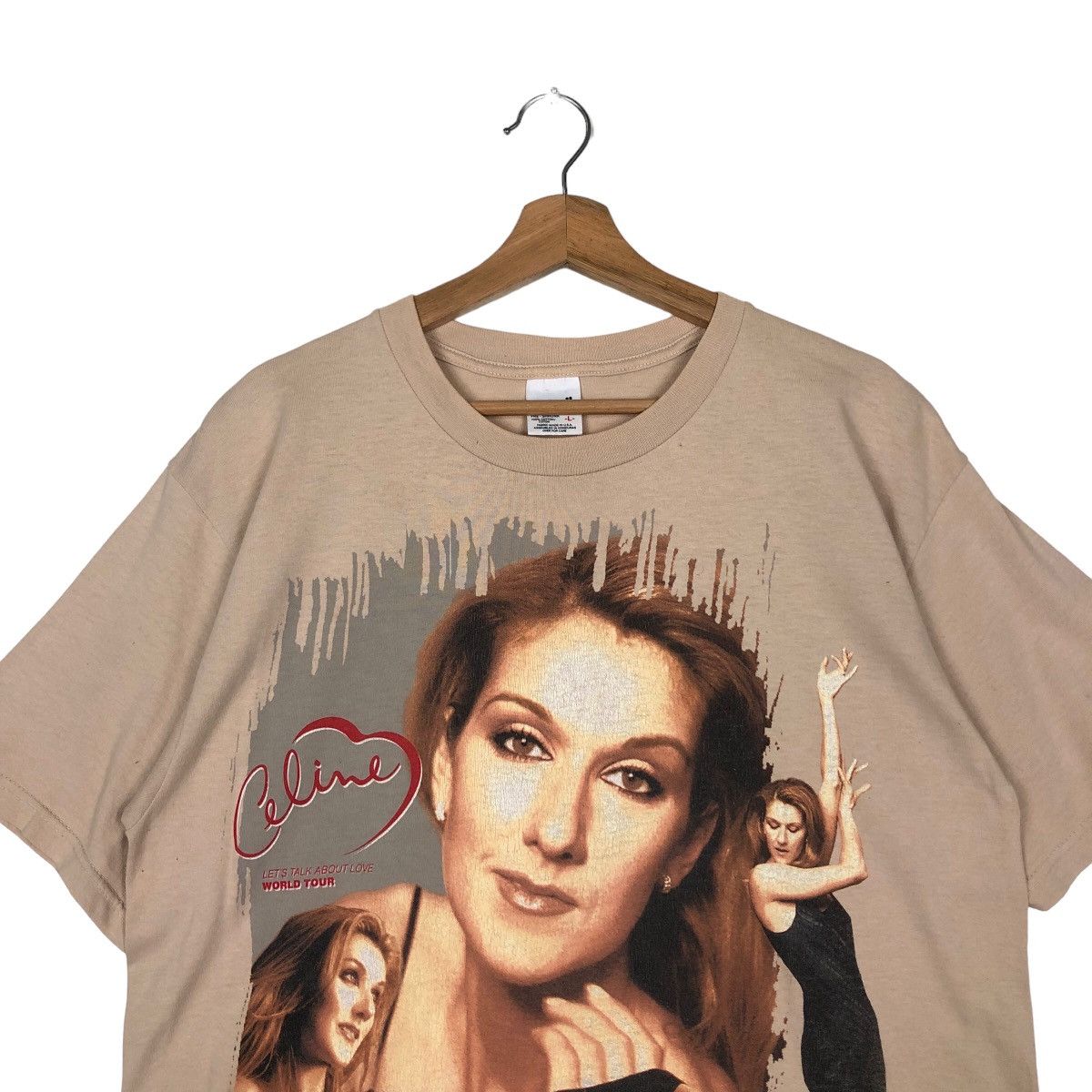 Band Tees 🔥90’s Vintage Celine Actor Singer T-Shirt Big Logo Size US L / EU 52-54 / 3 - 2 Thumbnail