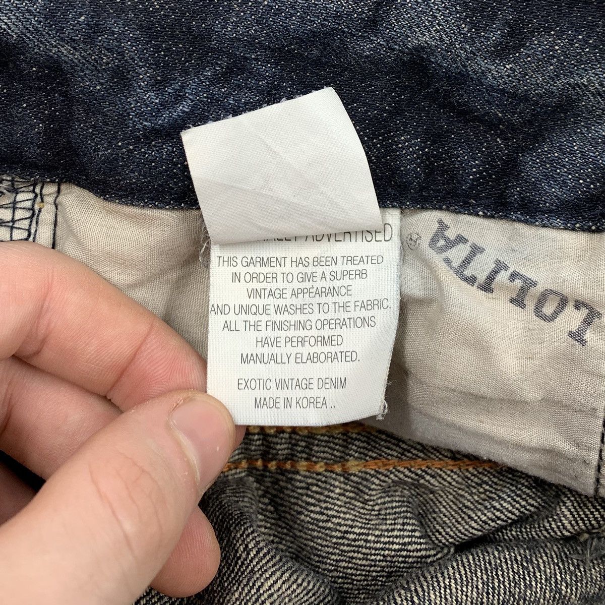 If Six Was Nine Lolita Distressed Denim Shorts Size 29" - 8 Thumbnail