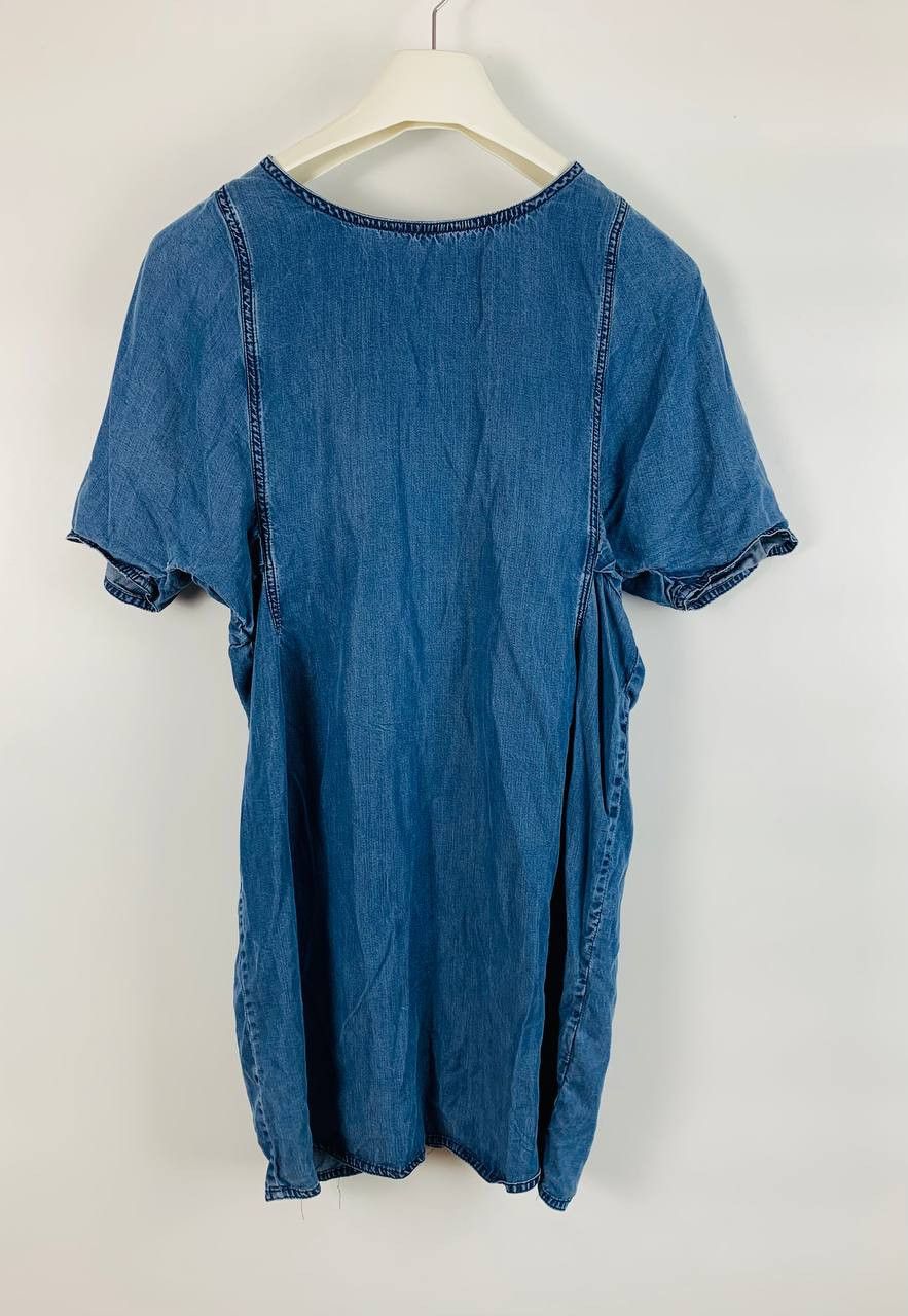 Acne Studios Acne vintage midi dress blue cotton 38 Size XS / US 0-2 / IT 36-38 - 1 Thumbnail