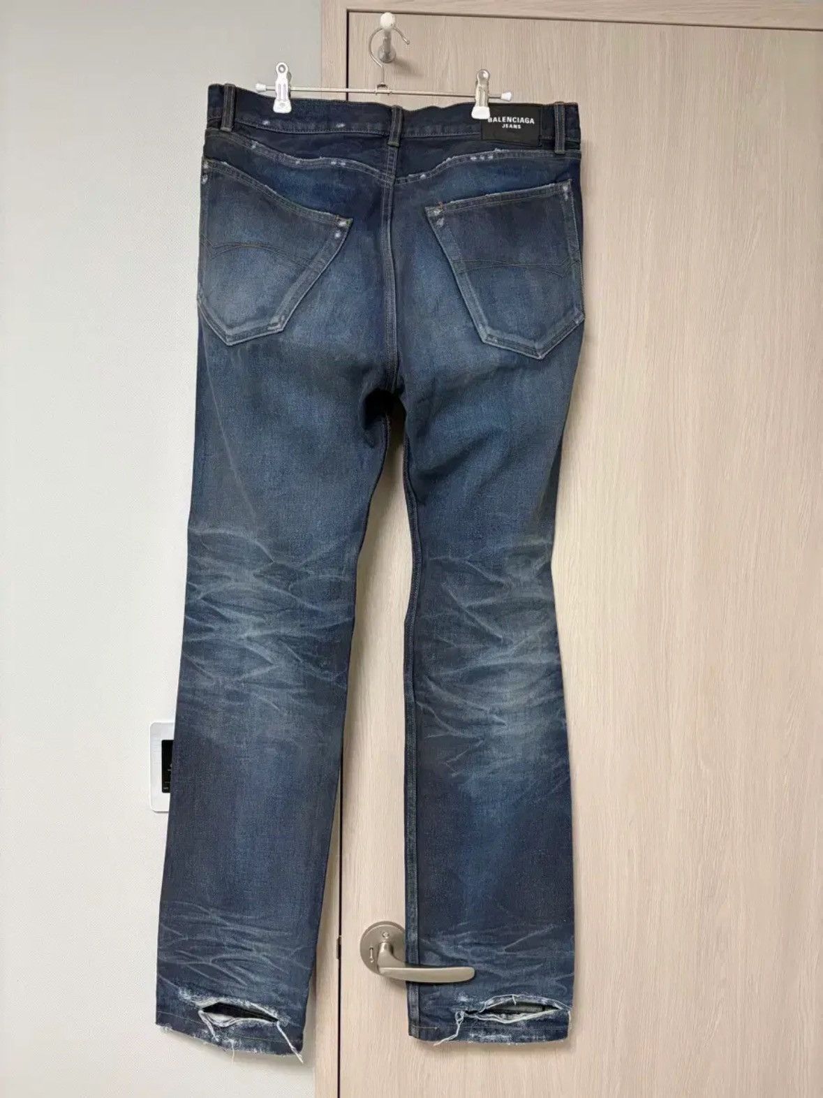 Balenciaga Balenciaga Wardrobe Washed Denim Jean Size US 32 / EU 48 - 2 Thumbnail
