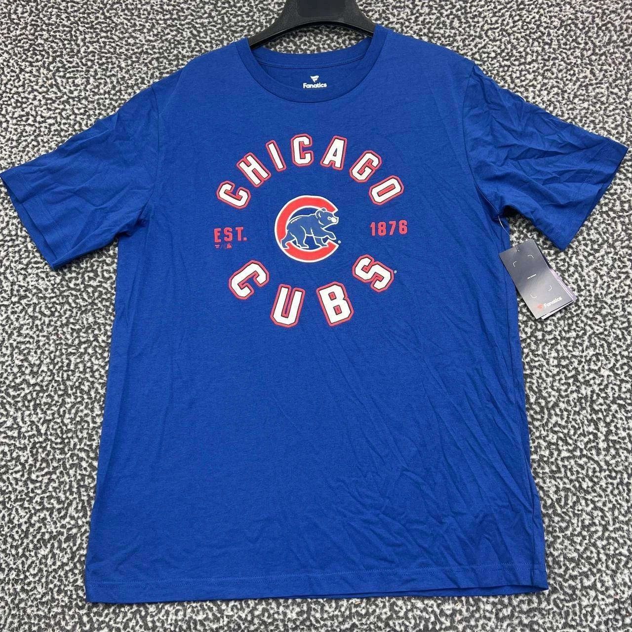 Other Chicago Cubs Shirt Men Fanatics Short Sleeve Crew Neck New L Size US L / EU 52-54 / 3 - 1 Thumbnail