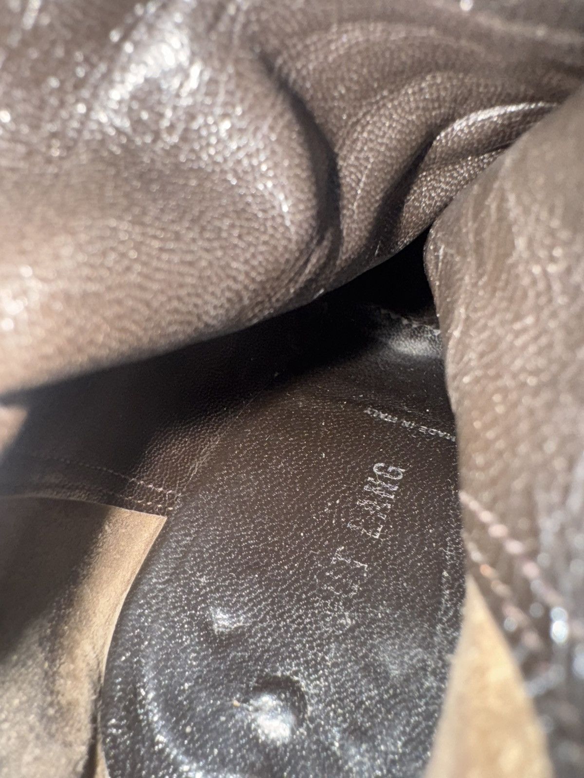 Helmut Lang Archive Helmut Lang Leather Knee Boots 2000s Luxury Design Size US 9.5 / IT 39.5 - 15 Thumbnail