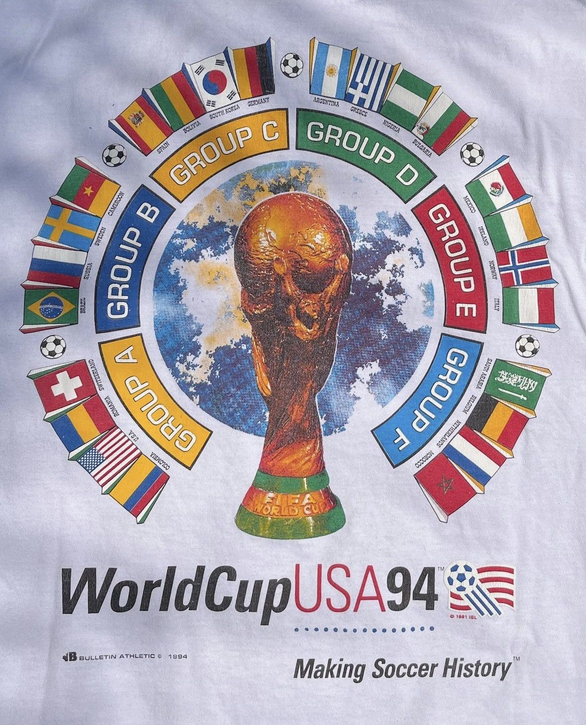 Vintage GRAIL Vintage 94 FIFA World Cup USA 1994 Size US M / EU 48-50 / 2 - 3 Thumbnail