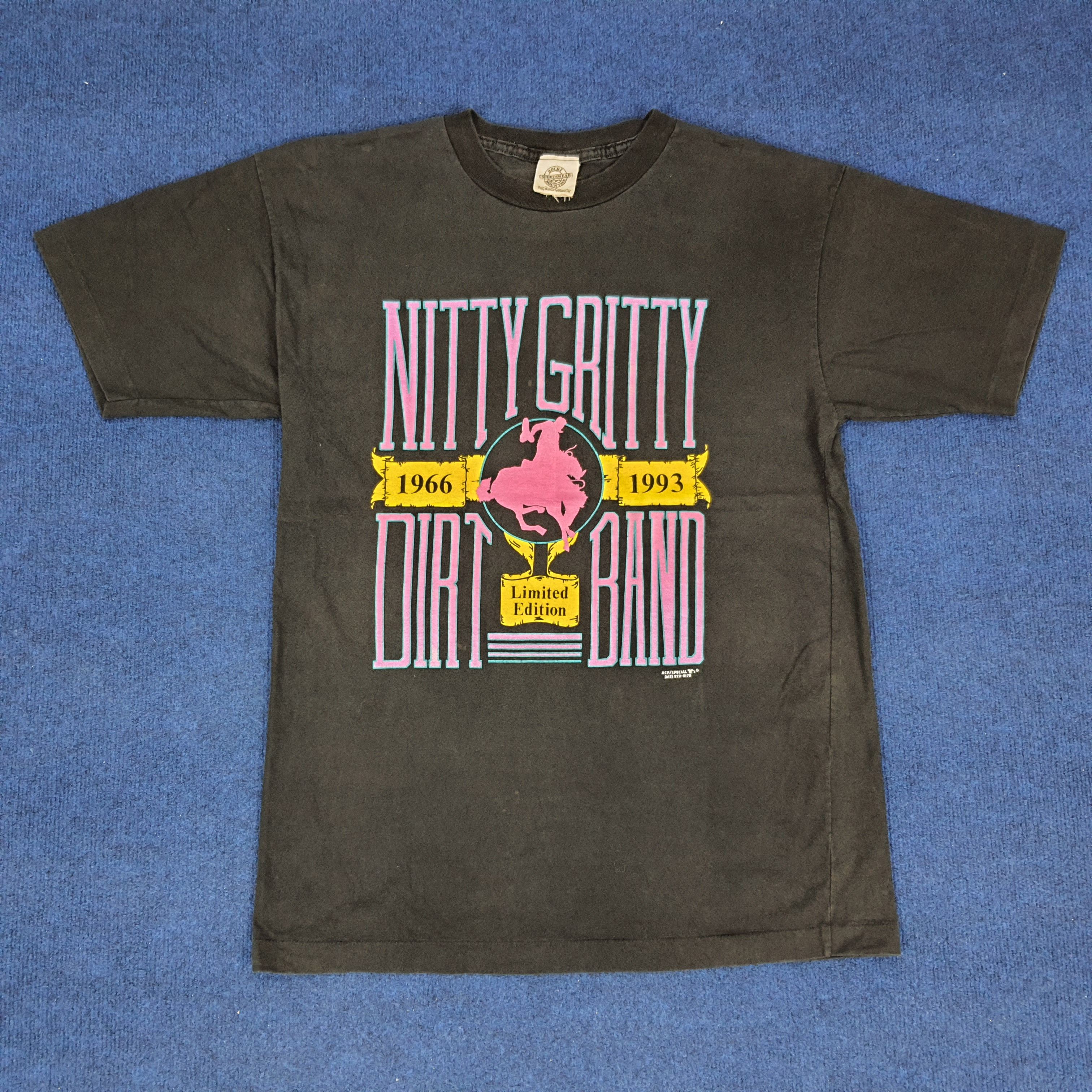 Vintage Nitty Gritty Dirt Band 90s Band T-shirt