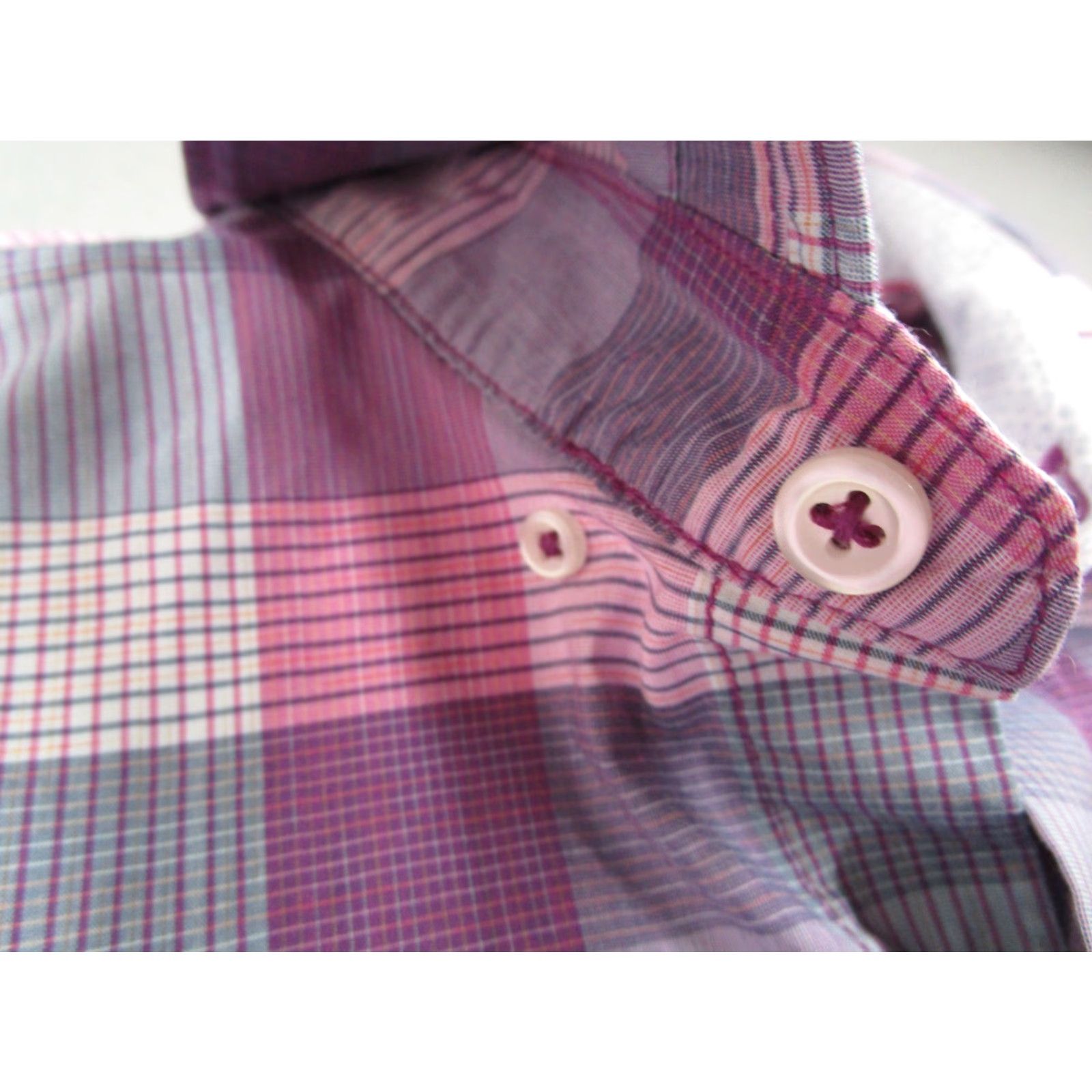 Tommy Bahama Tommy Bahama Shirt Mens Large Pink Sarasota Stretch Button Up Coolmax Flip Cuff Size US L / EU 52-54 / 3 - 4 Thumbnail