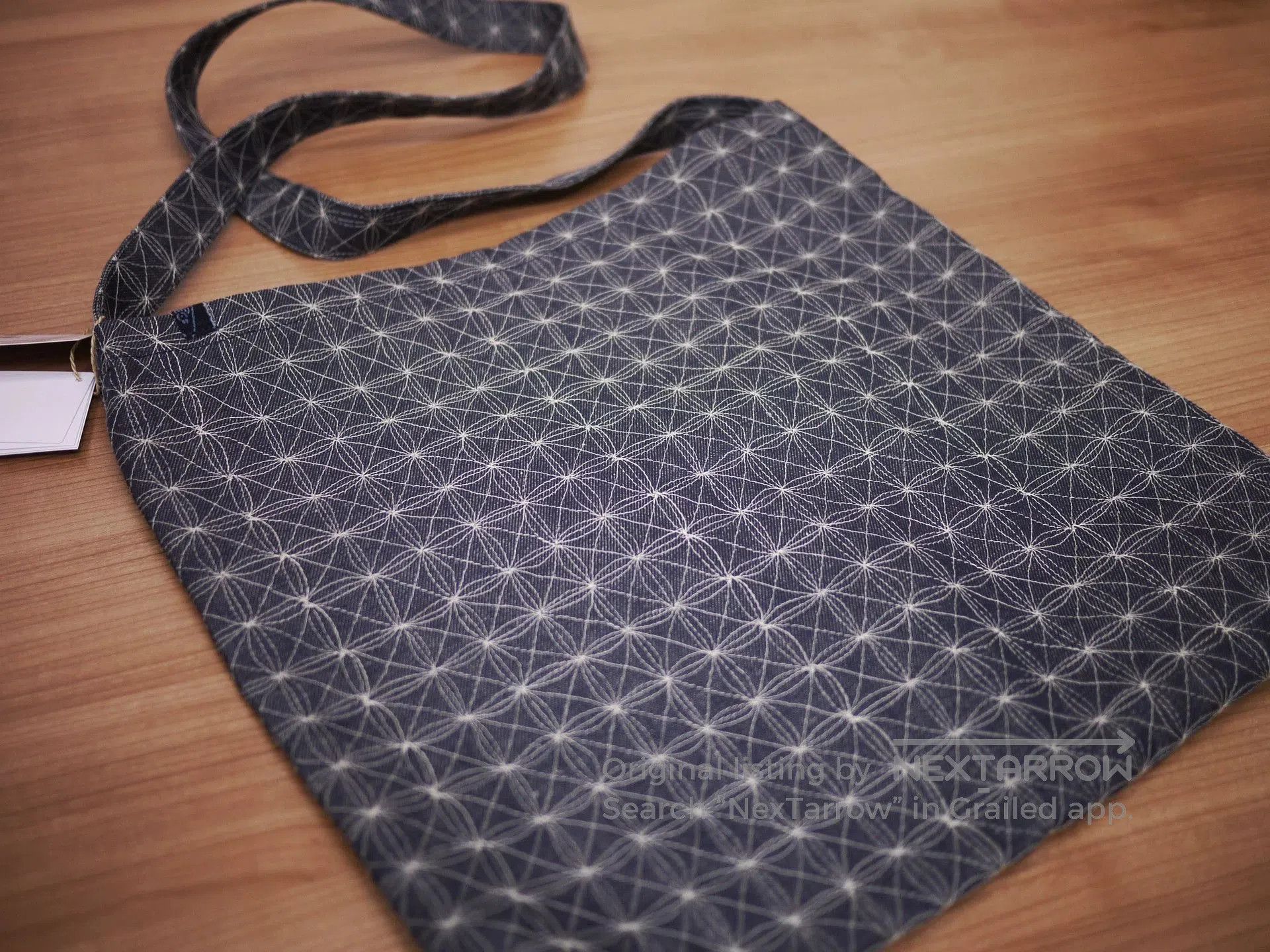 Visvim Blue Patterned Crossbody Bag. Size ONE SIZE - 2 Thumbnail