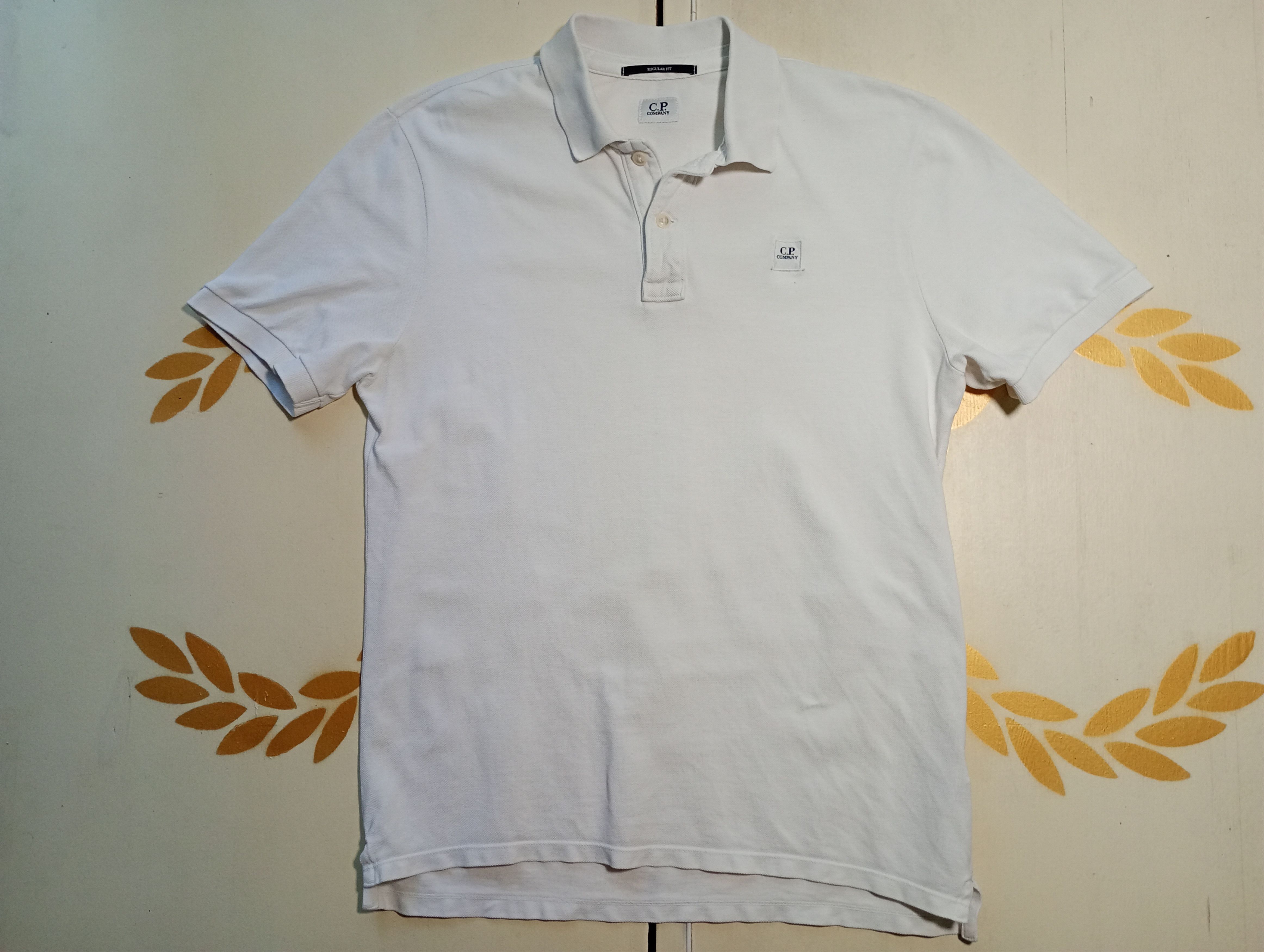 C.P. Company C.P.Company Polo Shirt White Size US M / EU 48-50 / 2 - 2 Thumbnail