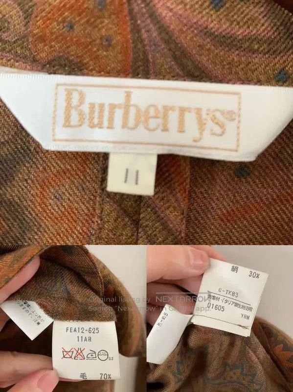 Burberry Burberry Colorblock Wool Blend Dress. Size M / US 6-8 / IT 42-44 - 4 Thumbnail