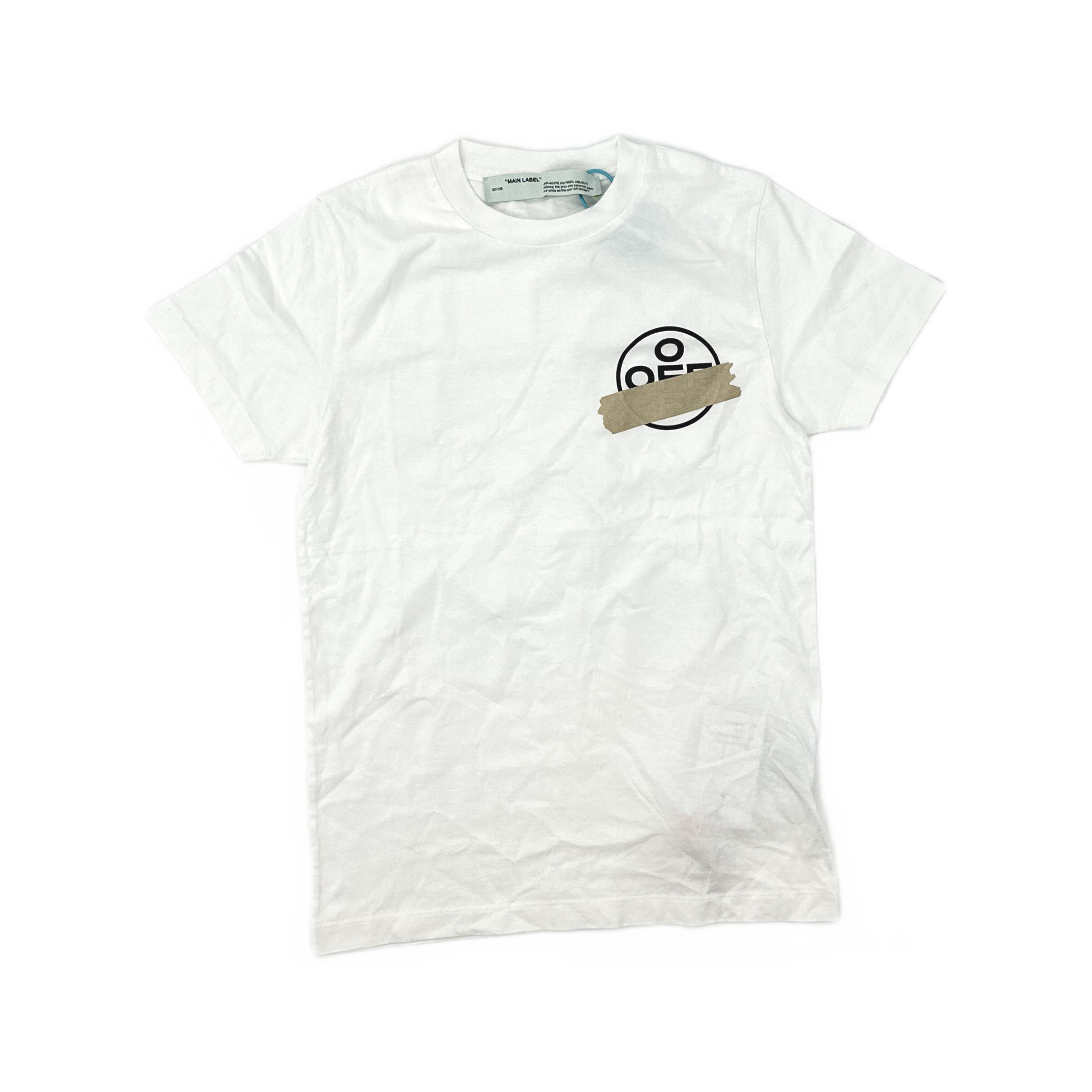 Off-White OFF-WHITE Tape Arrows Short Sleeve T-Shirt Size XS Size US XS / EU 42 / 0 - 1 Thumbnail