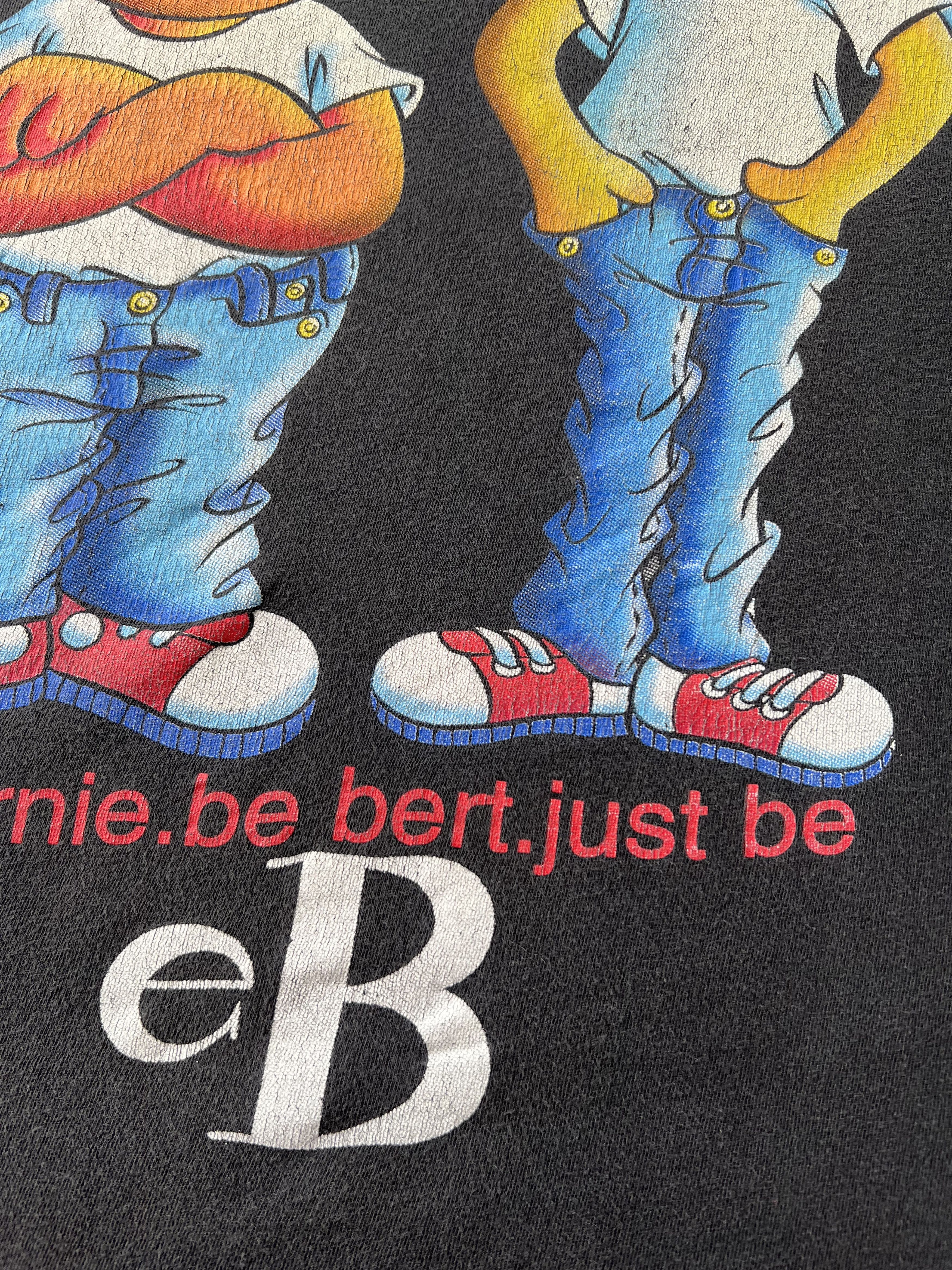 Cartoon Network Vintage 1998 Sesame Street Muppets Bert Ernie Jim Henson Tee Size US L / EU 52-54 / 3 - 7 Thumbnail