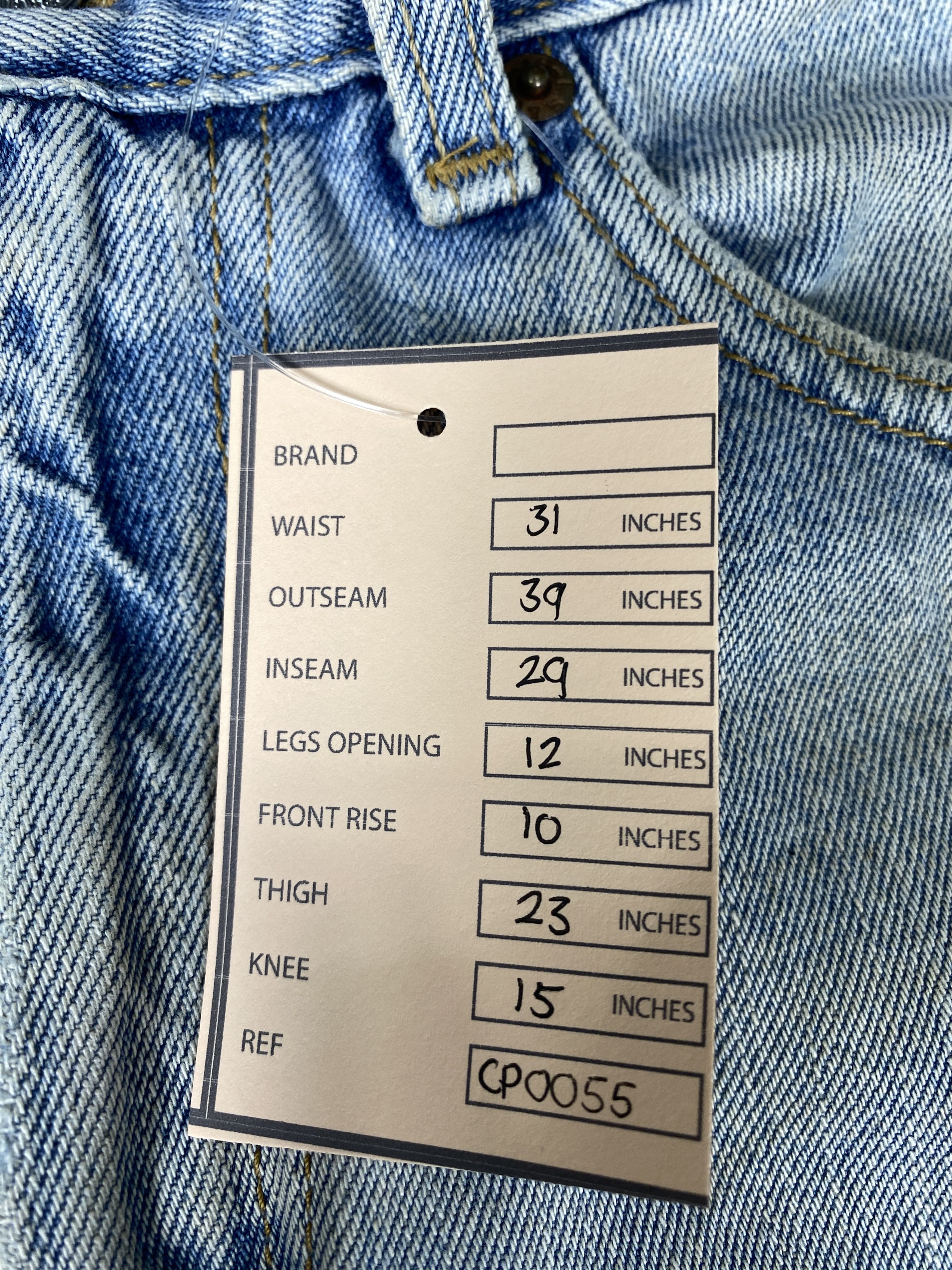 Levi's × Vintage Vintage Levi's 505 Distressed Denim Mid wash Jeans Size US 31 - 14 Thumbnail