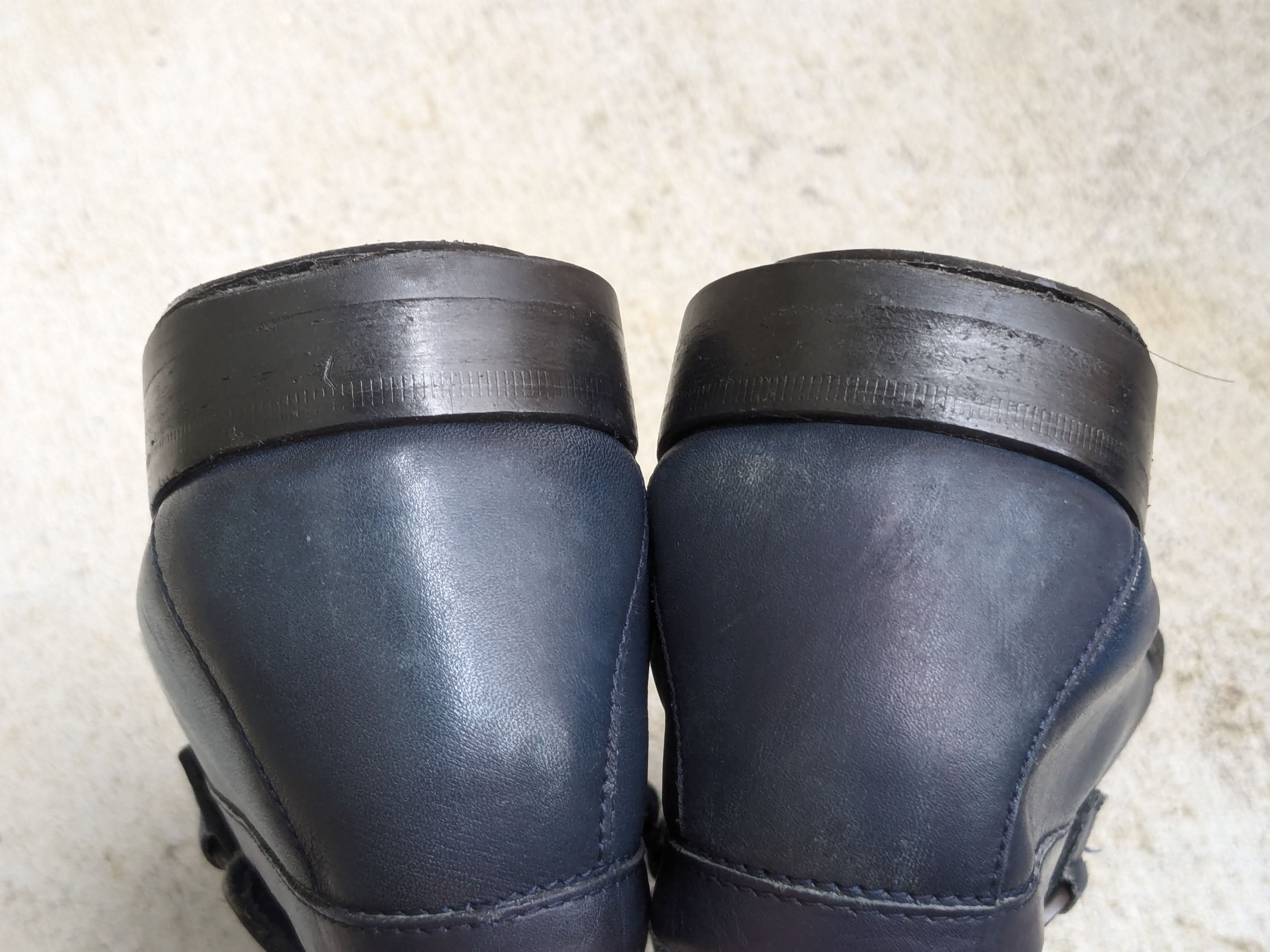 Salvatore Ferragamo Salvatore Ferragamo Loafers Navy Blue Leather 8.5 Size US 8.5 / EU 41-42 - 11 Thumbnail