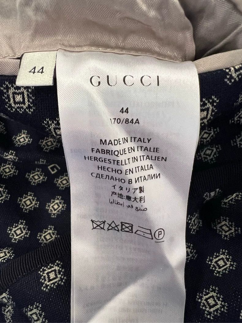 Gucci Gucci Old flower full LOGO suit 2503-Nextarrow Size 44R - 5 Thumbnail
