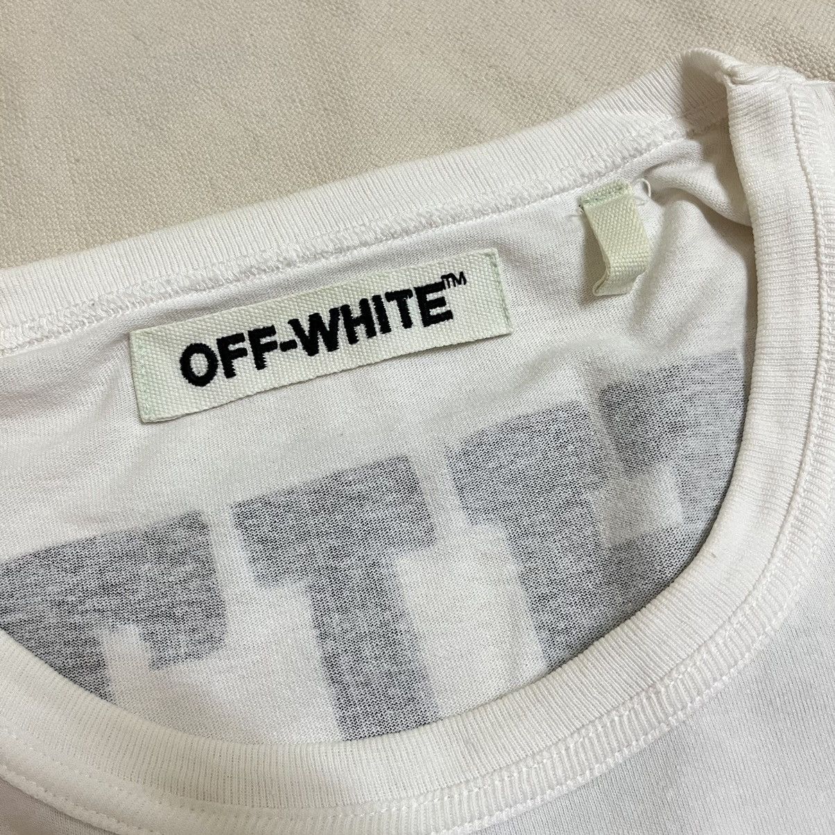Off-White Authentic Off White Big Logo Prints Long Sleeve Man Shirts Size US L / EU 52-54 / 3 - 5 Thumbnail