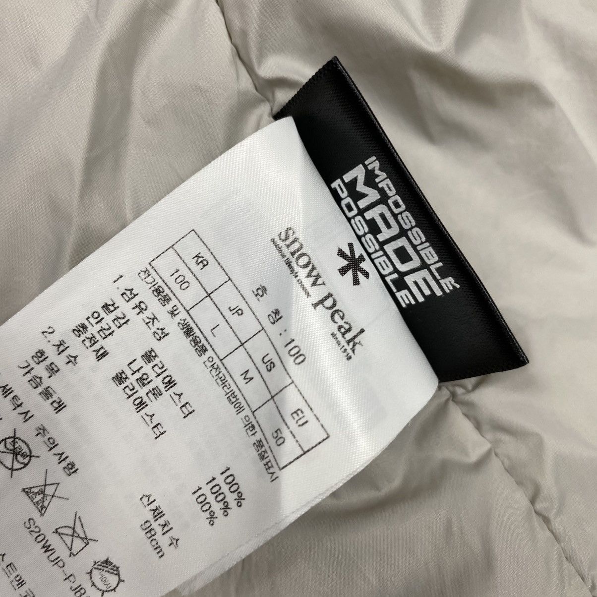 Snow Peak Snow Peak Polarte Impossible Made Padded Jacket Size US L / EU 52-54 / 3 - 9 Thumbnail