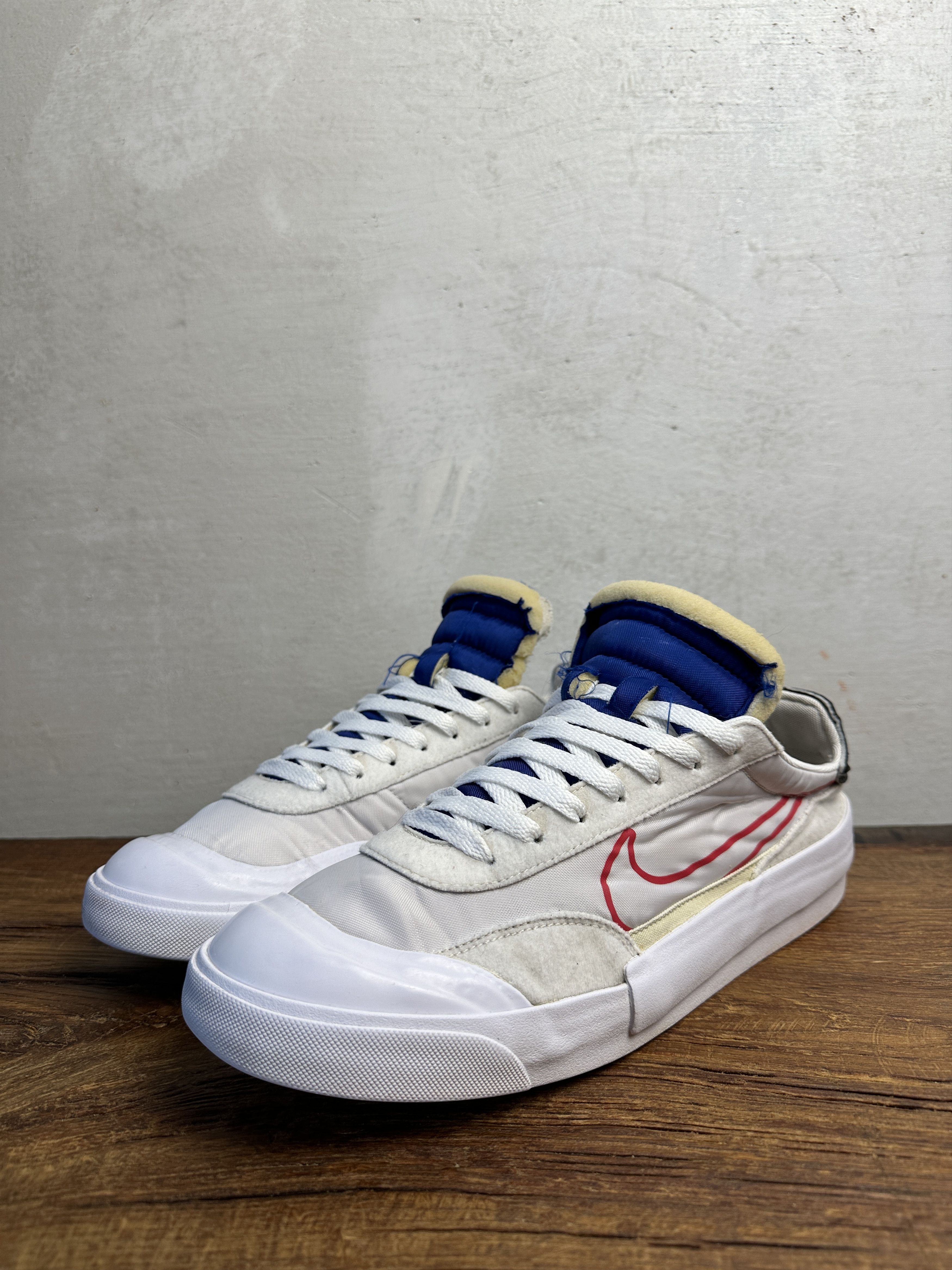 Nike Nike Drop Type Hbr White Sneakers Size US 10 / EU 43 - 2 Thumbnail