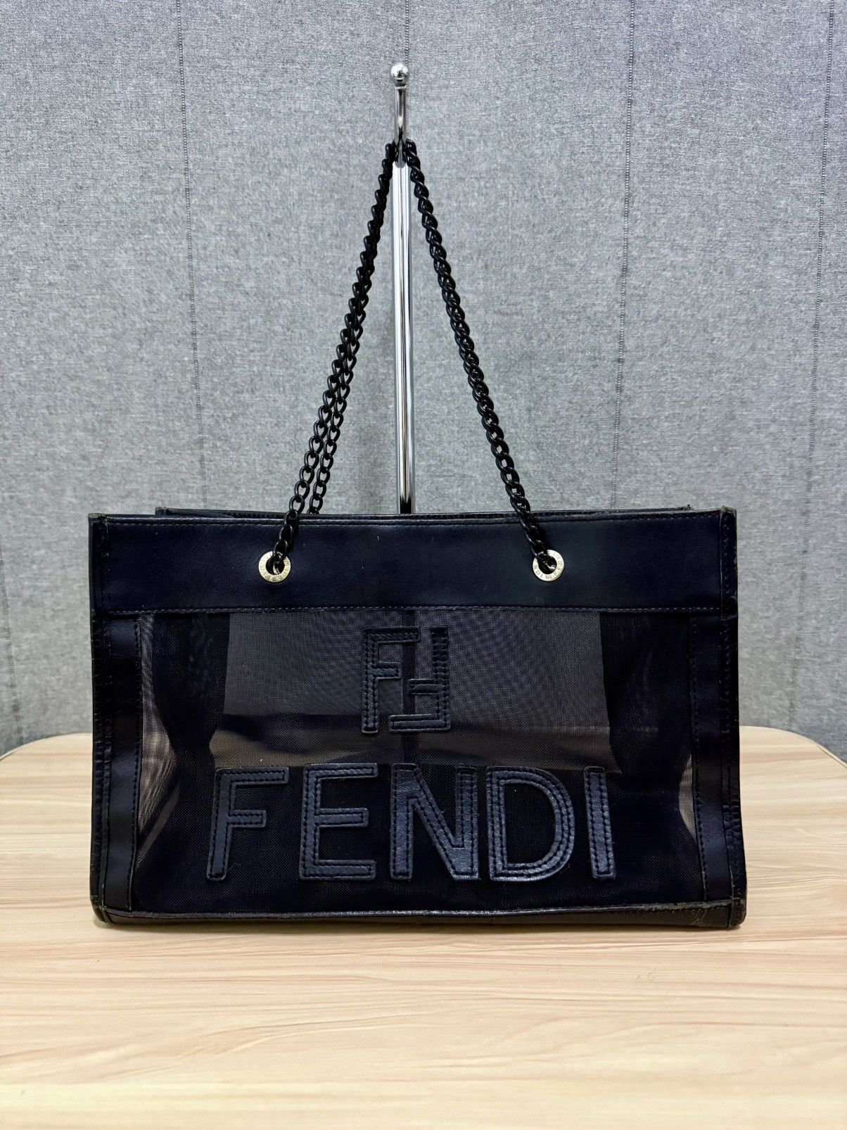 Fendi Vintage Fendi Mesh Tote bag Size ONE SIZE - 1 Thumbnail